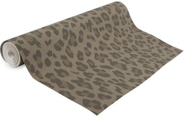 Superfresco Easy Vliestapete Tiger Braun, texturiert, Motiv, (1 St), animal print