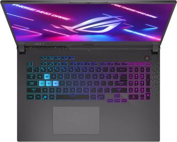 Asus ROG Strix G17 WQHD entspiegeltes IPS Display Gaming-Notebook (AMD Ryzen 9 7945HX, GeForce RTX 4060, 1000 GB SSD, Maximale Gaming High-End Leistung ohne Kompromisse: Das Kraftpaket)