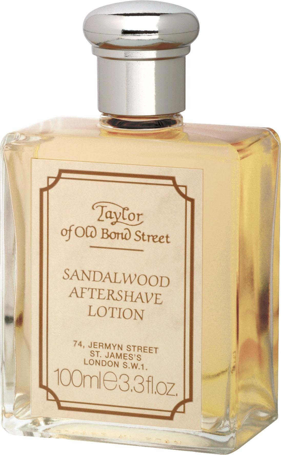 Taylor of Old Bond Street After-Shave Sandelholz, Intensive Pflege mit maskulinem Sandelholzduft für beruhigte Haut.