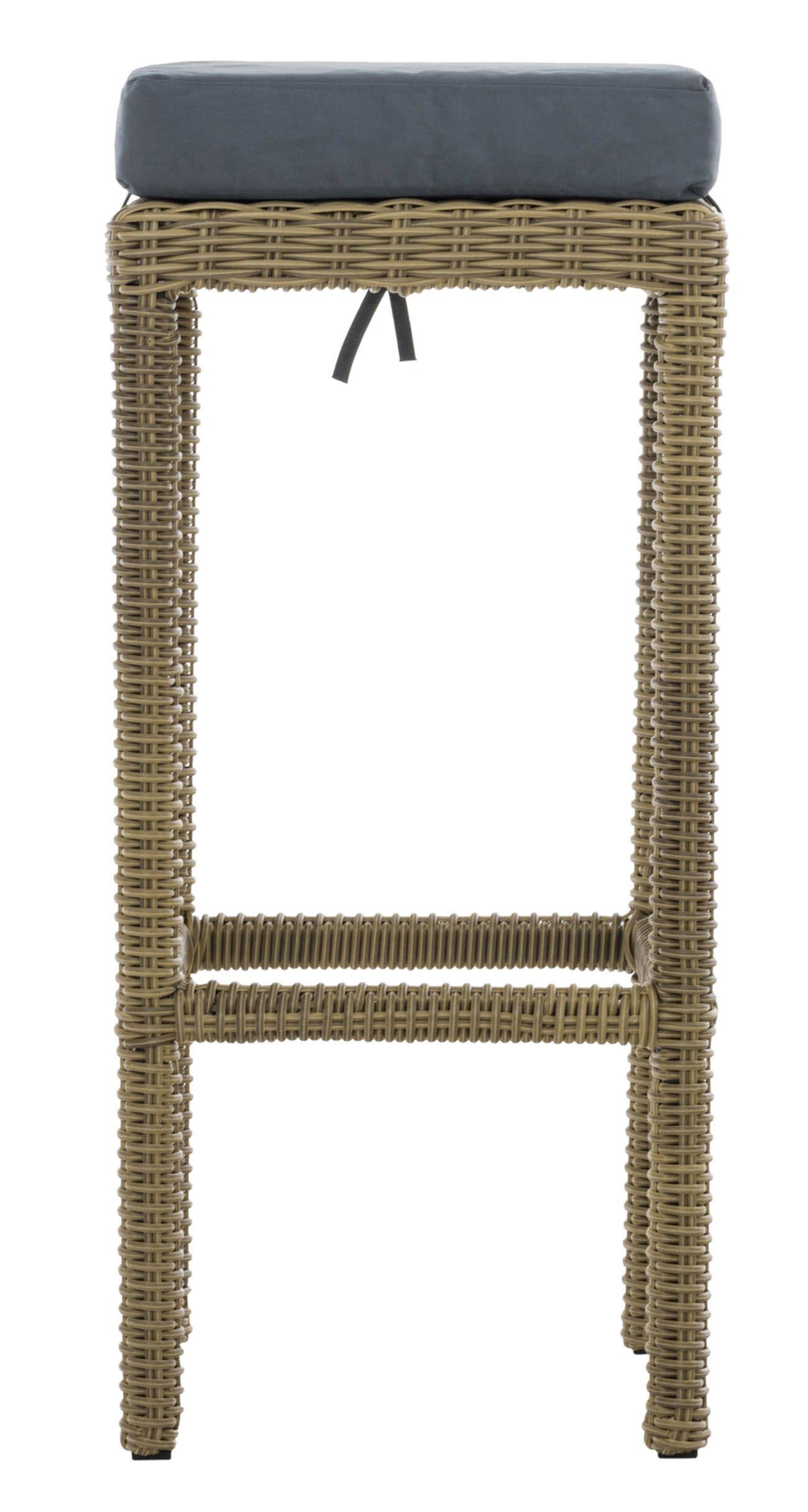 CLP Gartenstuhl Alia 5mm, mit Aluminiumgestell, Sitzhöhe von 75 cm