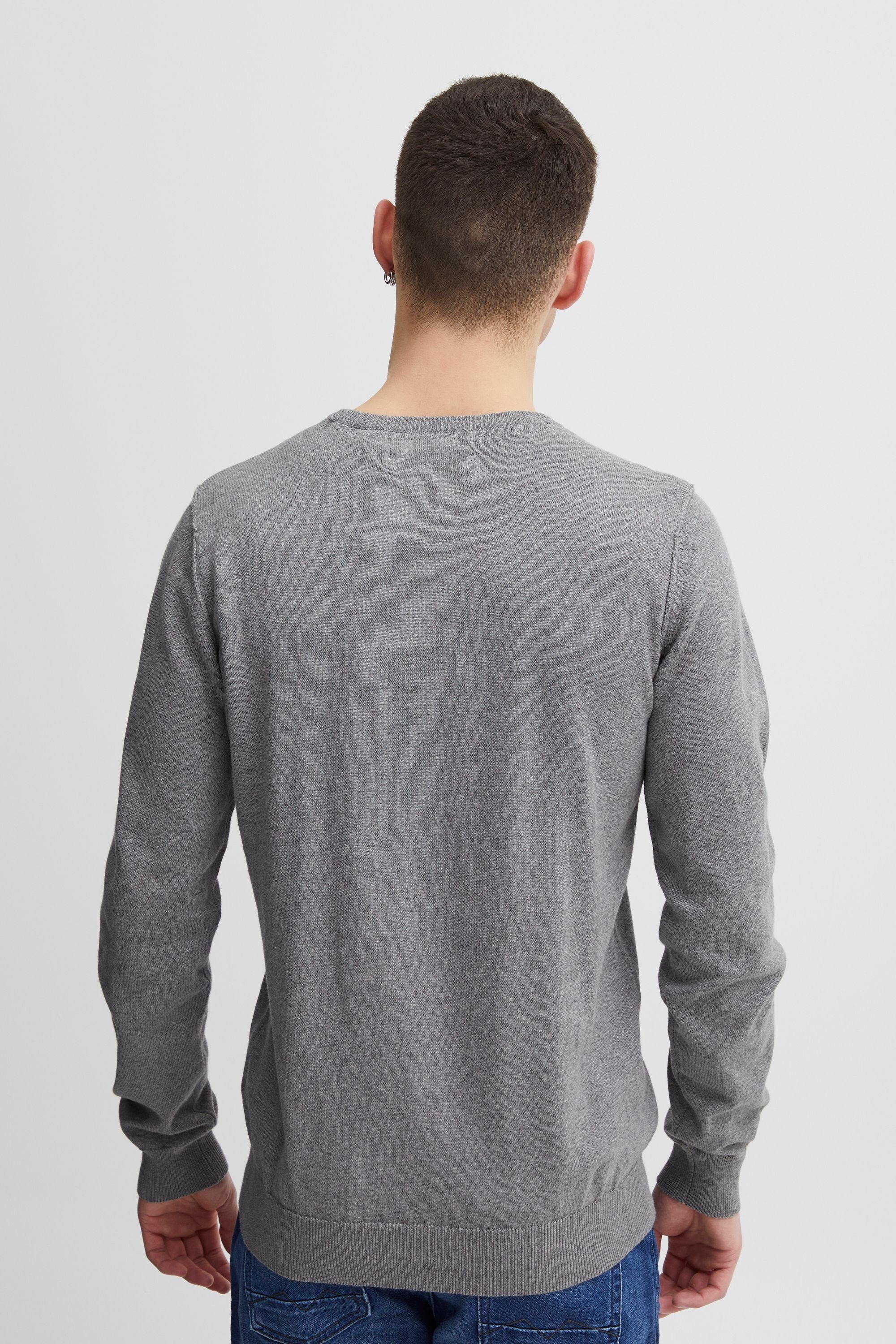 Blend Strickpullover BHNolen Stilvoller Feinstrick-Pullover mit Rundhalsausschnitt
