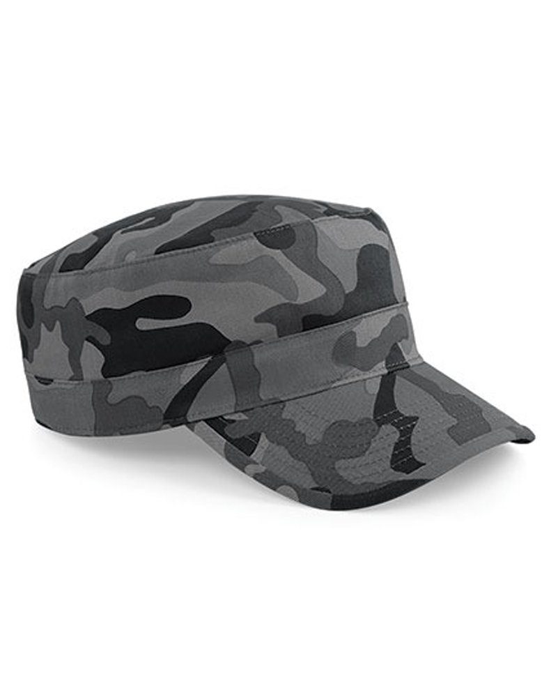 Camouflage Schirm Kappe Camo Gebogener Army Urban Cap Cuba Beechfield®