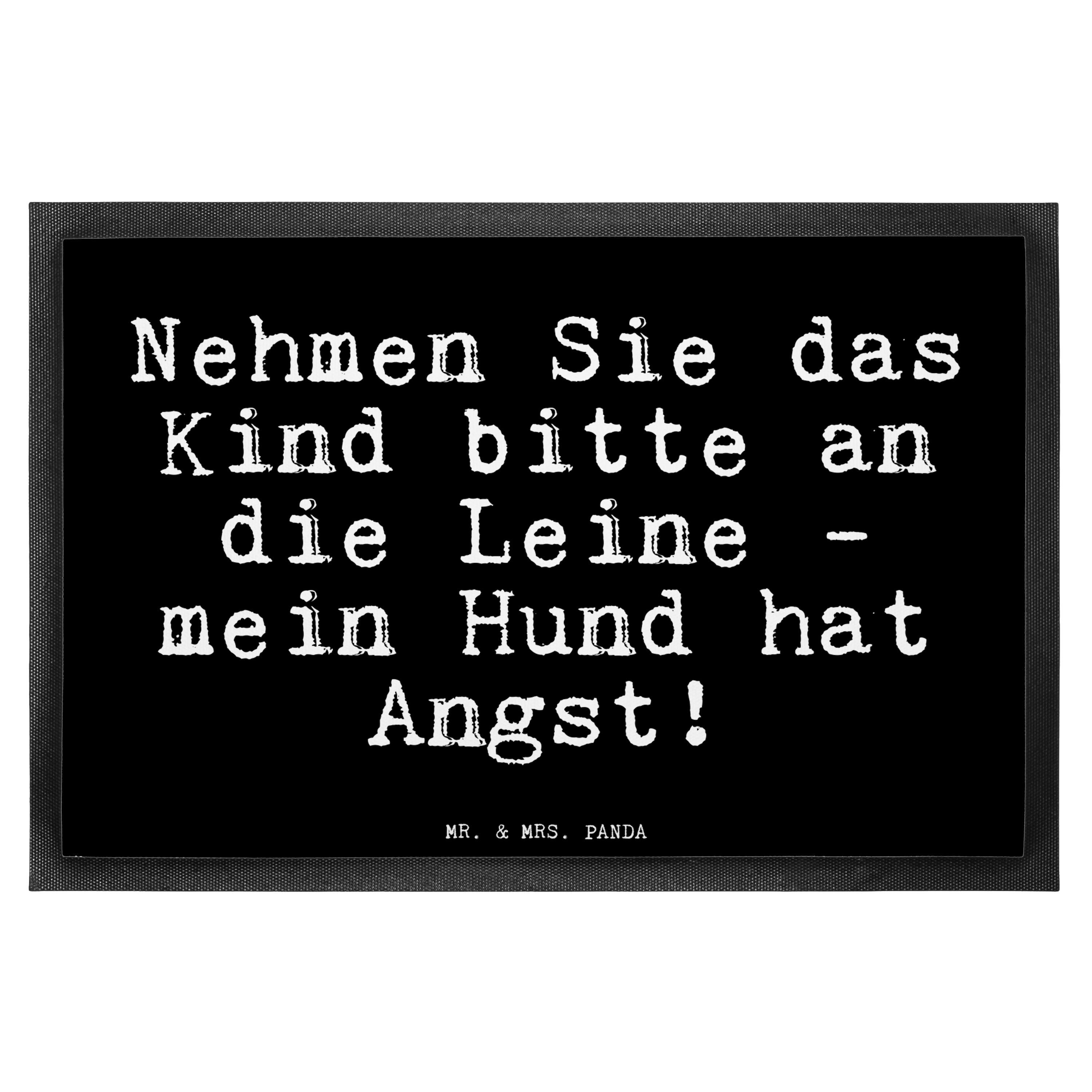 Fußmatte »Nehmen Sie das Kind... Geschenk, Hundebesitzer, Glizer