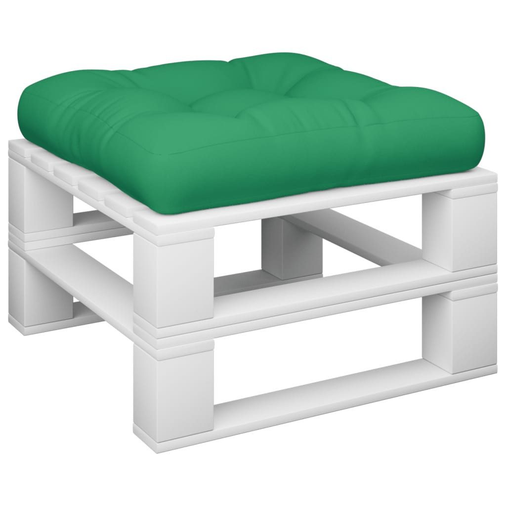 vidaXL Sitzauflage Palettenkissen Grün 60x60x12 cm günstig online kaufen