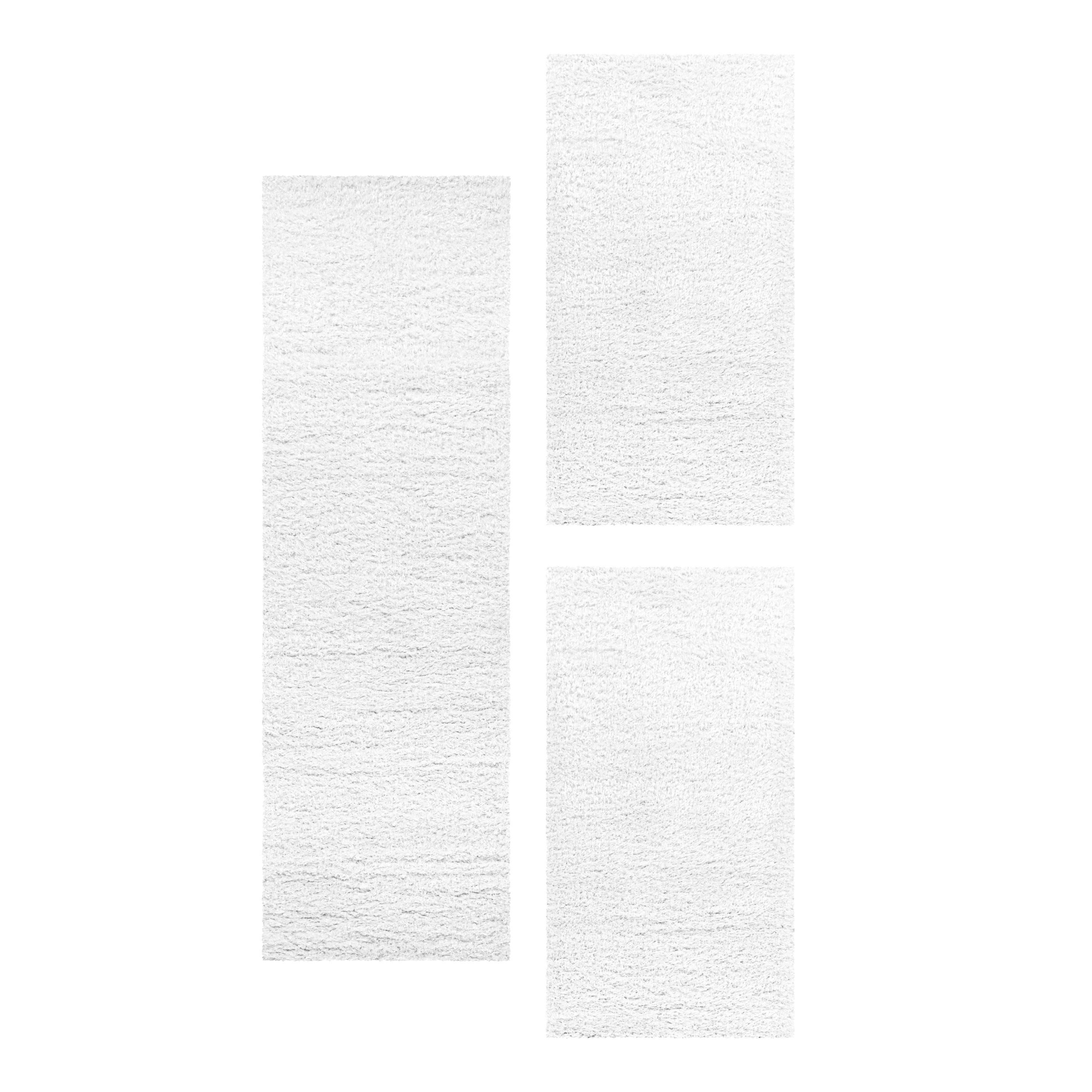 SIMPEX24 Hochflor-Bettumrandung Unicolor - Einfarbig, Höhe günstig online kaufen