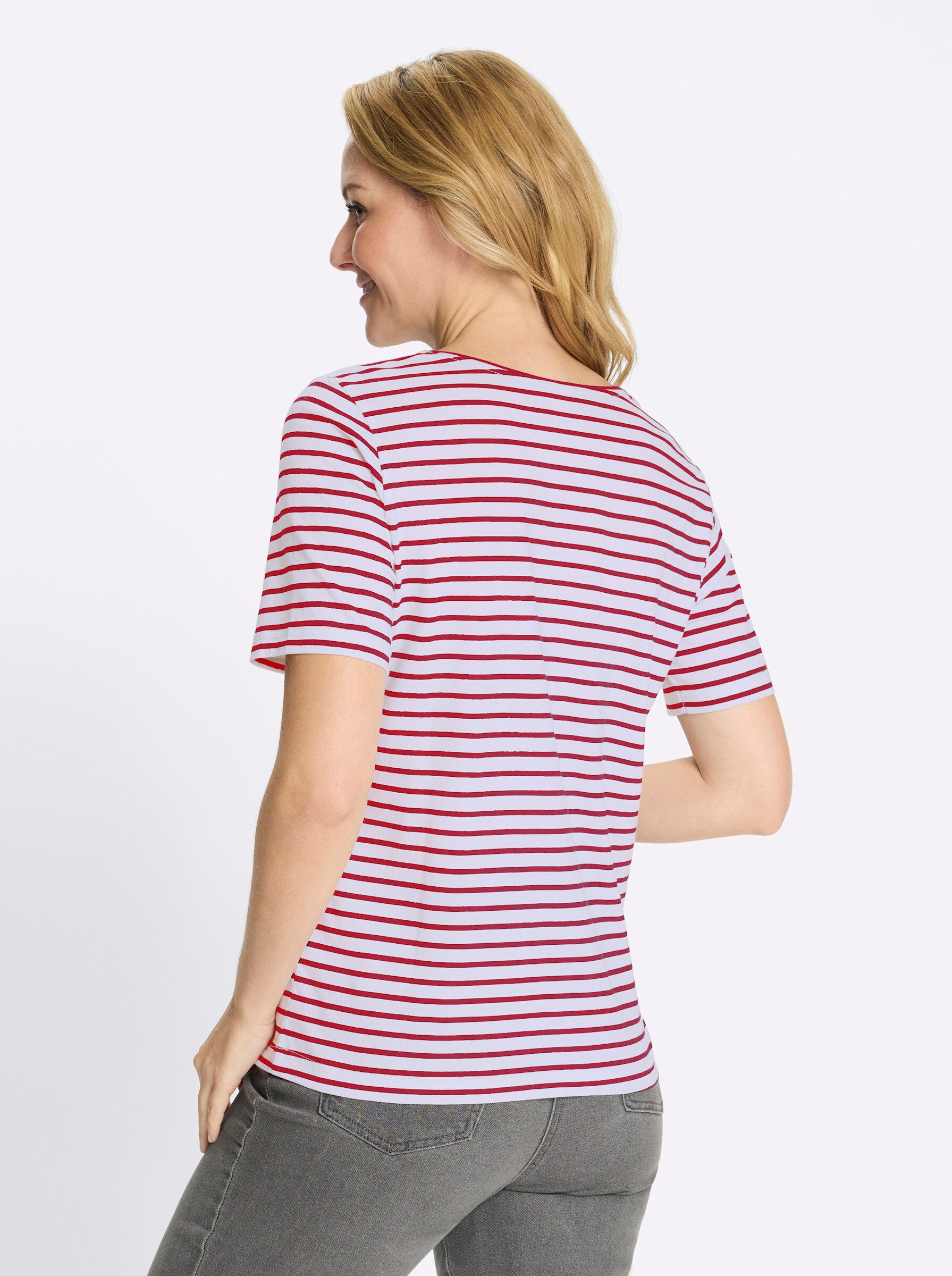 Sieh an! T-Shirt Ringelshirt . günstig online kaufen