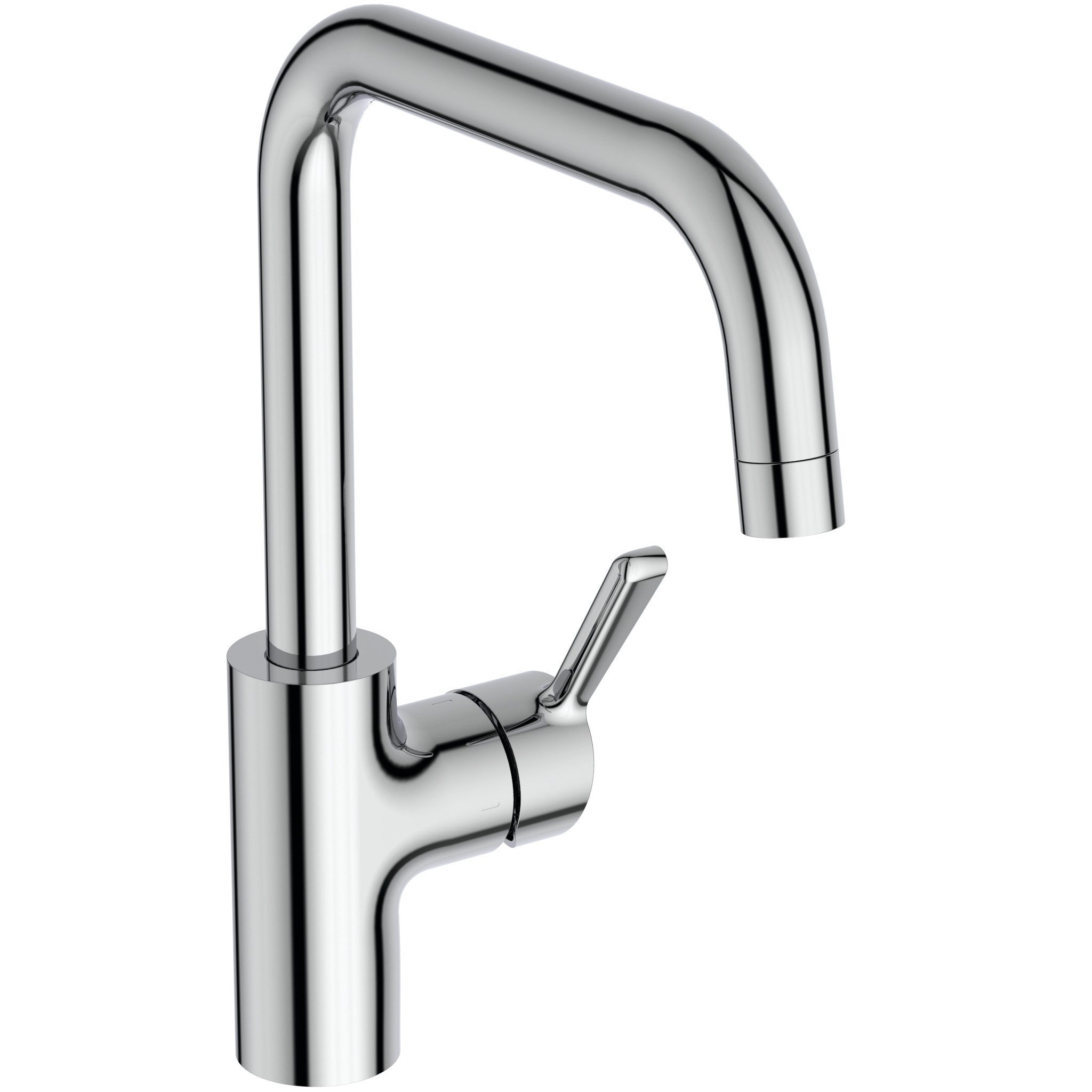 Ideal Standard Küchenarmatur Alero FirmaFlow® Kartusche, 360° schwenkbarer Auslauf, Schnellmontagesystem