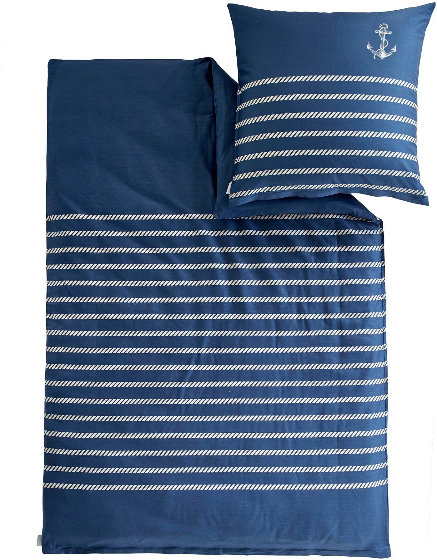 Zeitgeist Bettwäsche Cuxhaven in Gr. 135x200 oder 155x220 cm, Satin, 2 teil günstig online kaufen