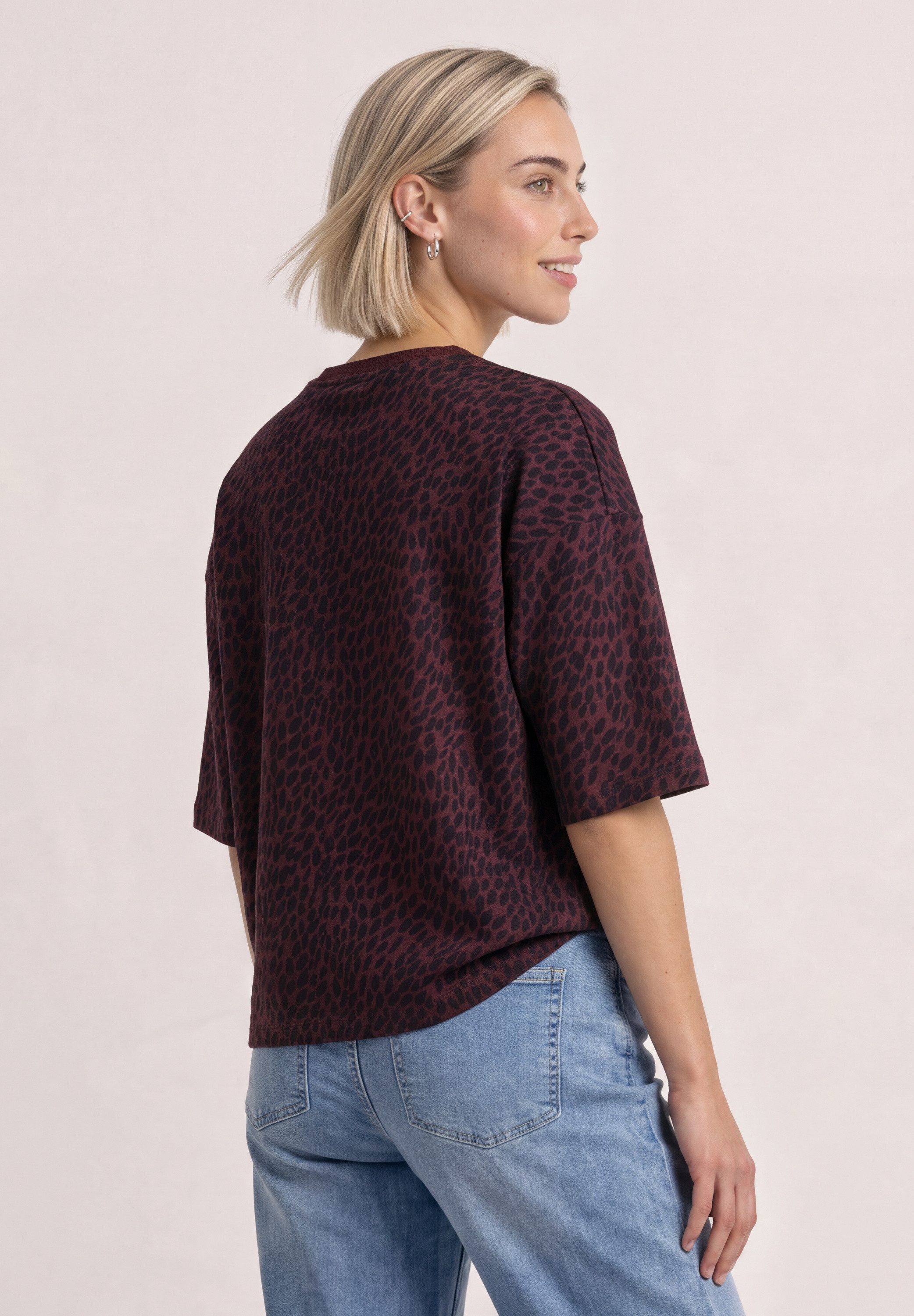 STREET ONE Sweatshirt aus softem Materialmix