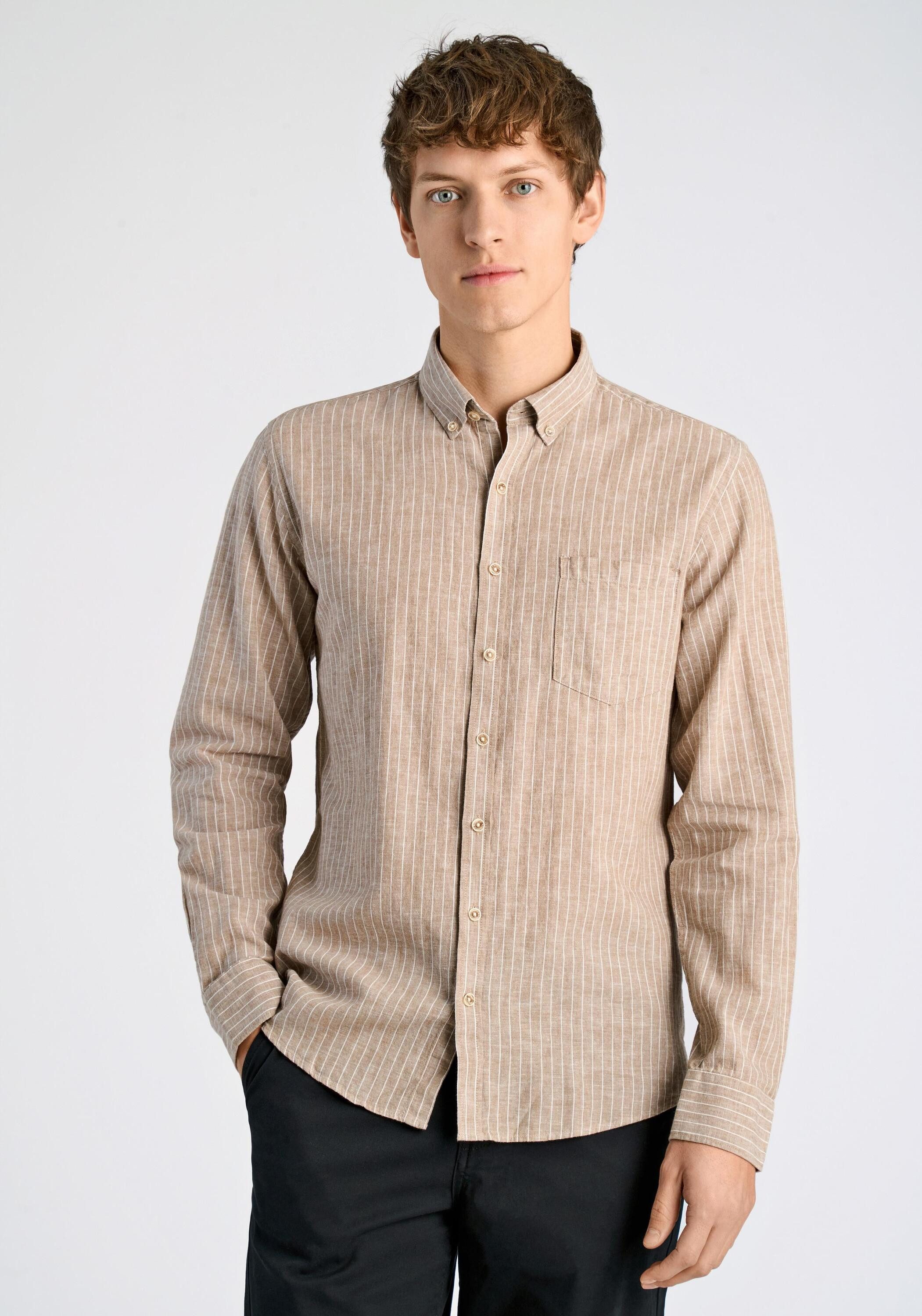 Leinenhemd Leinenhemd (Langarm) Relaxed Fit