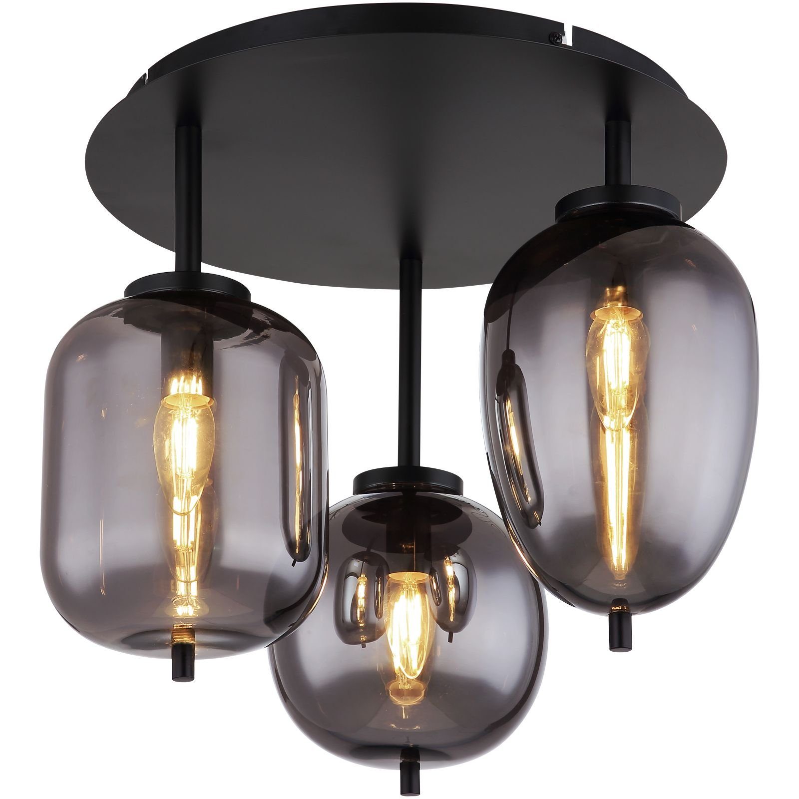 GLOBO LIGHTING Deckenleuchte Deckenleuchte Wohnzimmer Deckenlampe günstig online kaufen