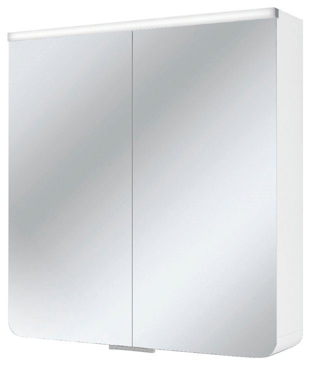jokey Spiegelschrank Xanto Line weiß, 63 cm Breite | Spiegelschränke