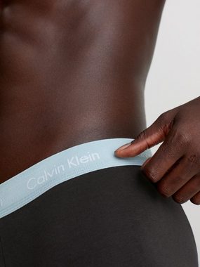 Calvin Klein Underwear Trunk (Packung, 7-St., 7er-Pack) mit kontrastfarbenem Logobund