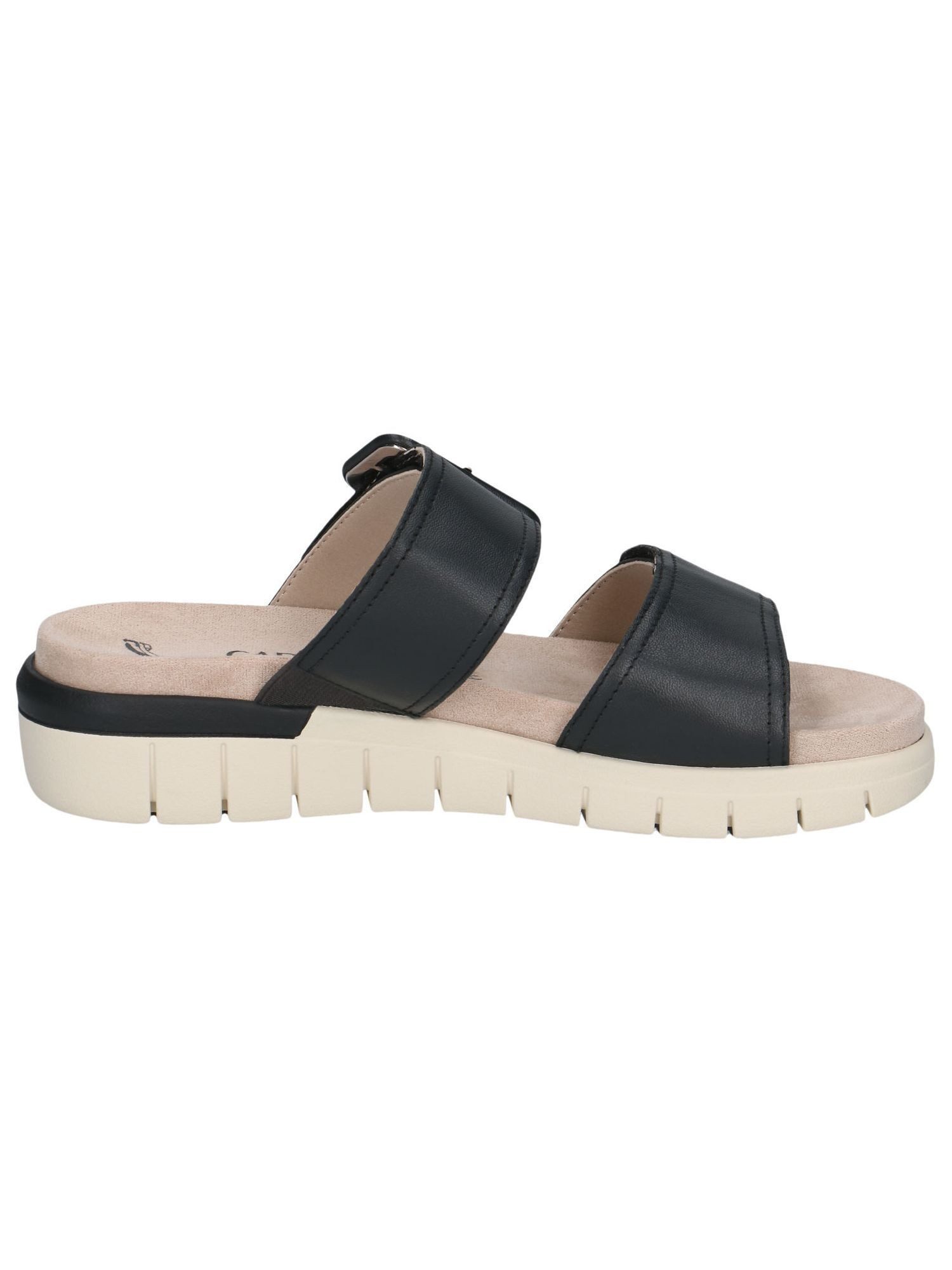 Caprice CAP Memo/rem.f. aus Leder kein Absatz 9-27203-44 Pantolette CAP Memo/rem.f.
