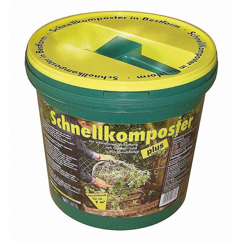 Gärtner's Kompostbeschleuniger Schnellkomposter 6Kg im Eimer mit Streuschaufel