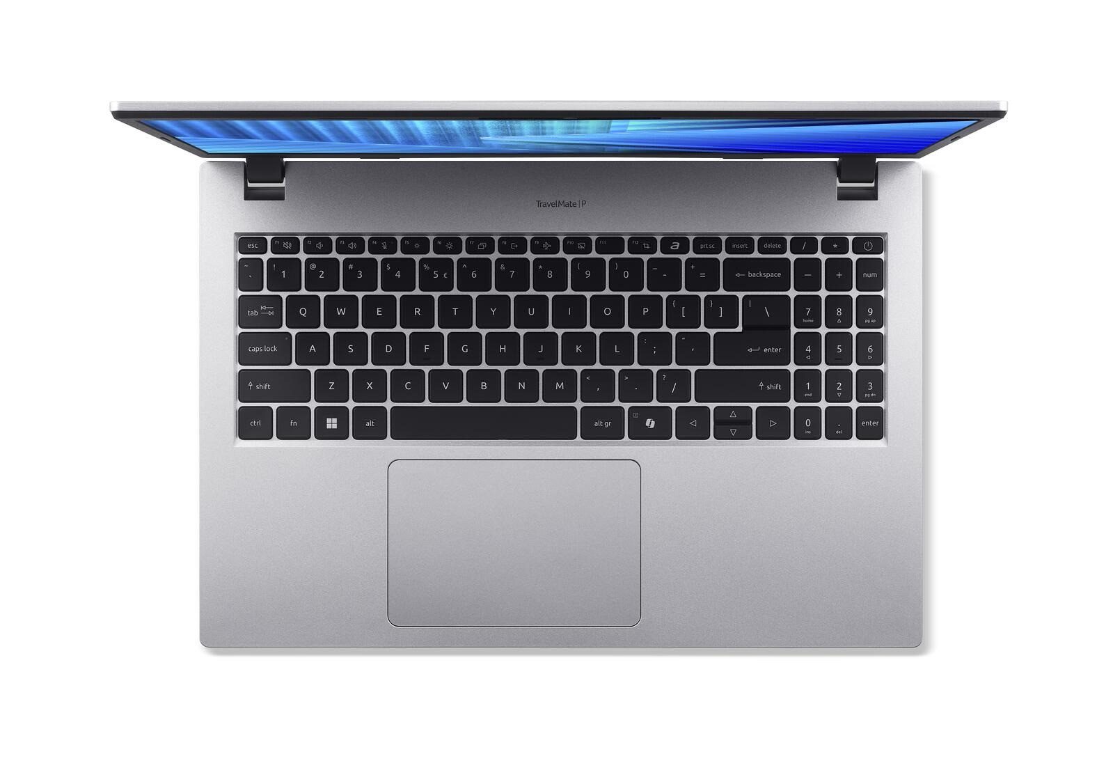 Acer TravelMate P2 Laptop Intel Core Ultra 7 32GB RAM 1TB SSD Business-Notebook (39,62 cm/15,6 Zoll, Intel Core Ultra 7 155H, Intel Arc, 32 GB, 1000 GB SSD, RJ-45 Gigabit LAN, Wi-Fi 6, HDMI)