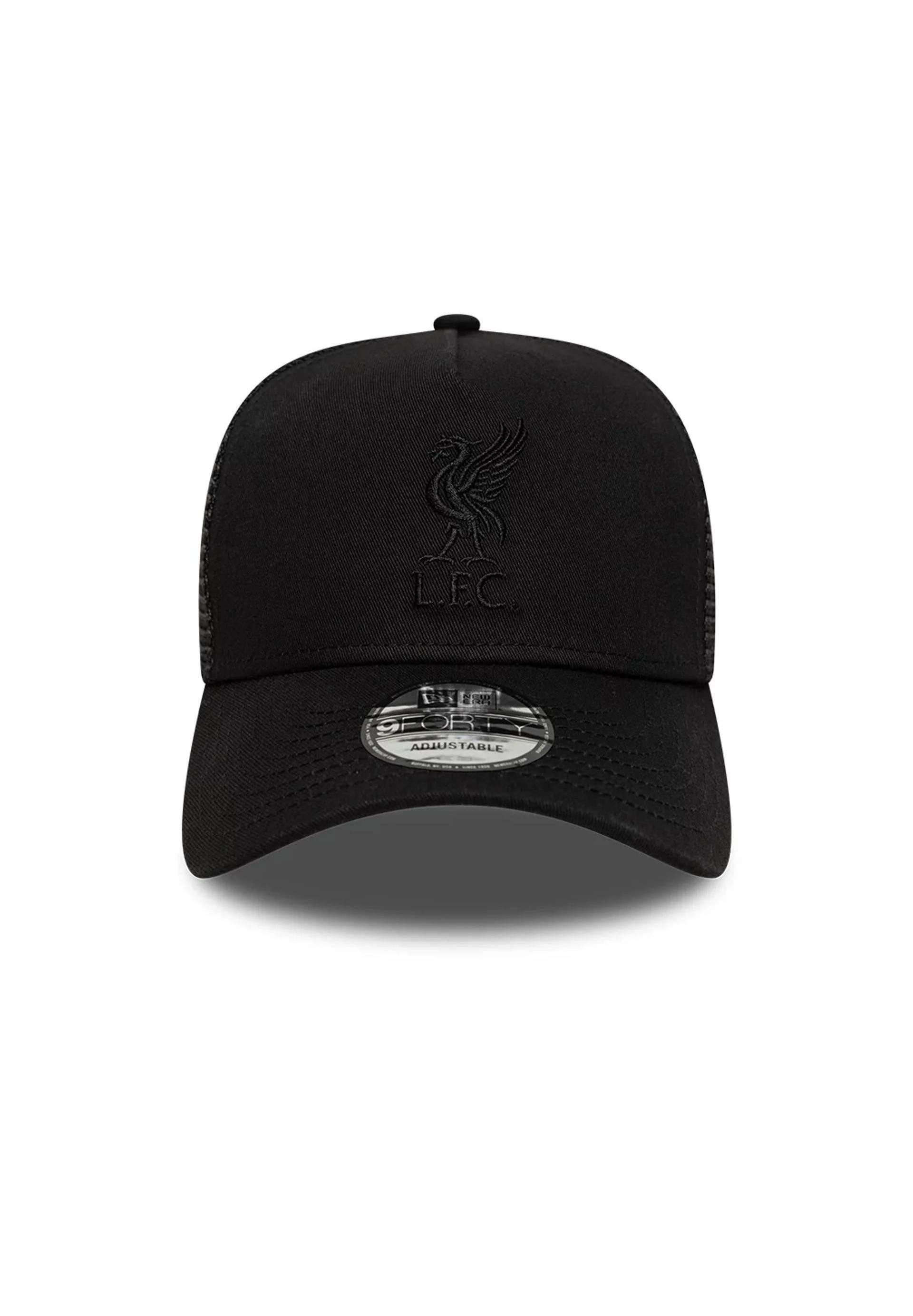 New Era Baseball Cap FC Liverpool Premier League Core Tonal Schwarz Verstellbare 9Forty A-F (1-St)