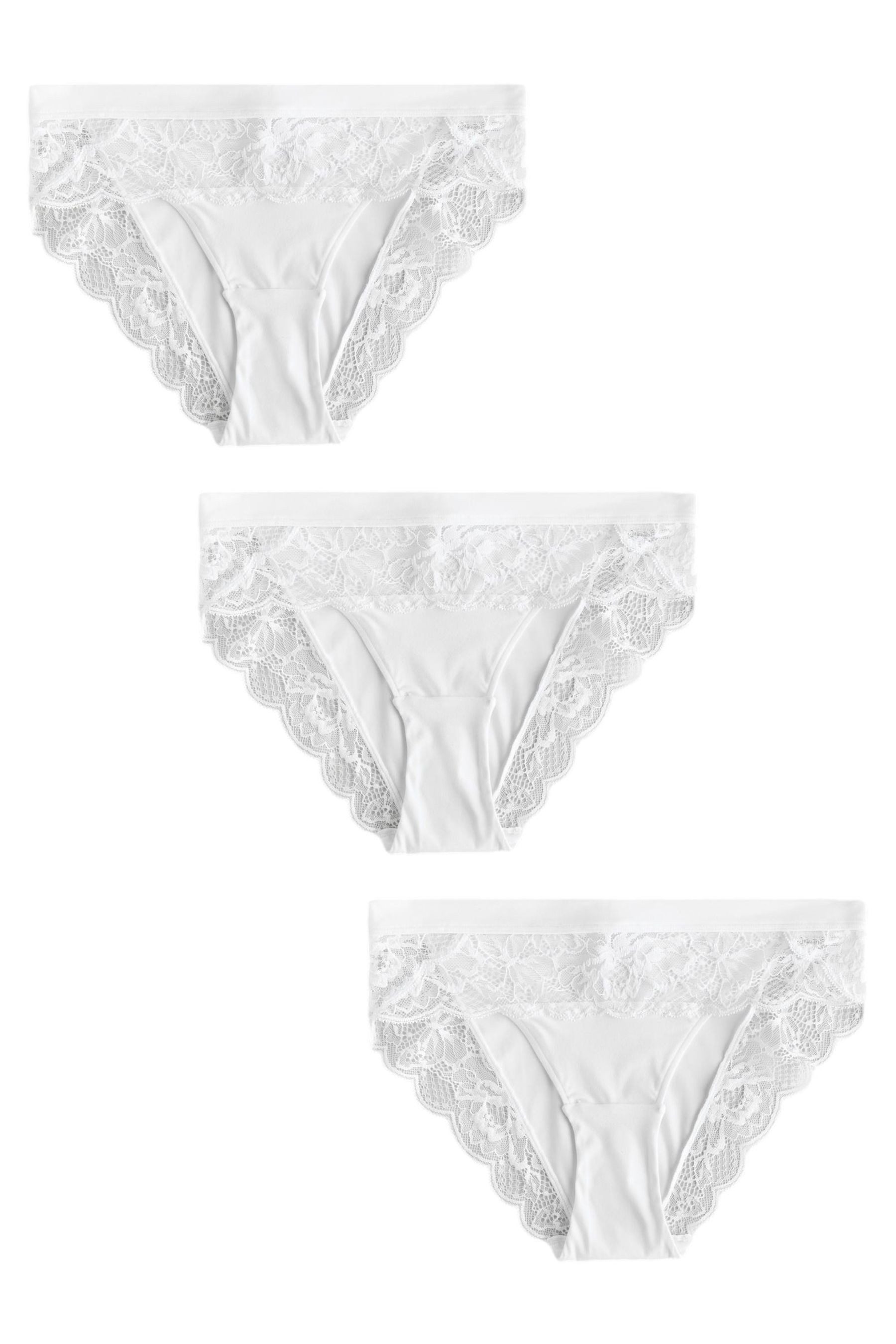 Next Slip Slips mit hohem Beinausschnitt, 3er-Pack (3-St)