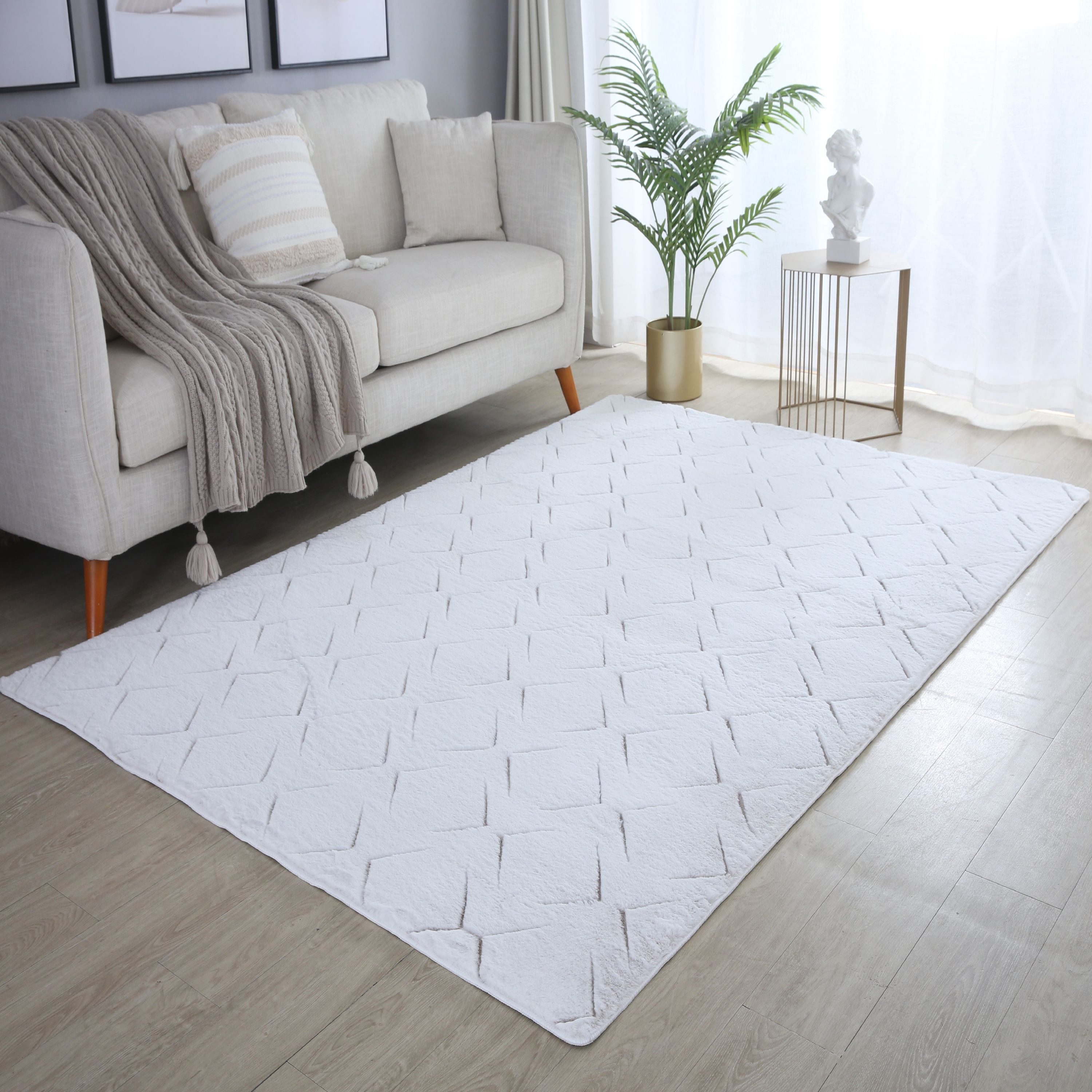 Carpettex Hochflor-Teppich Skandinavisches Design, Läufer, Höhe: günstig online kaufen