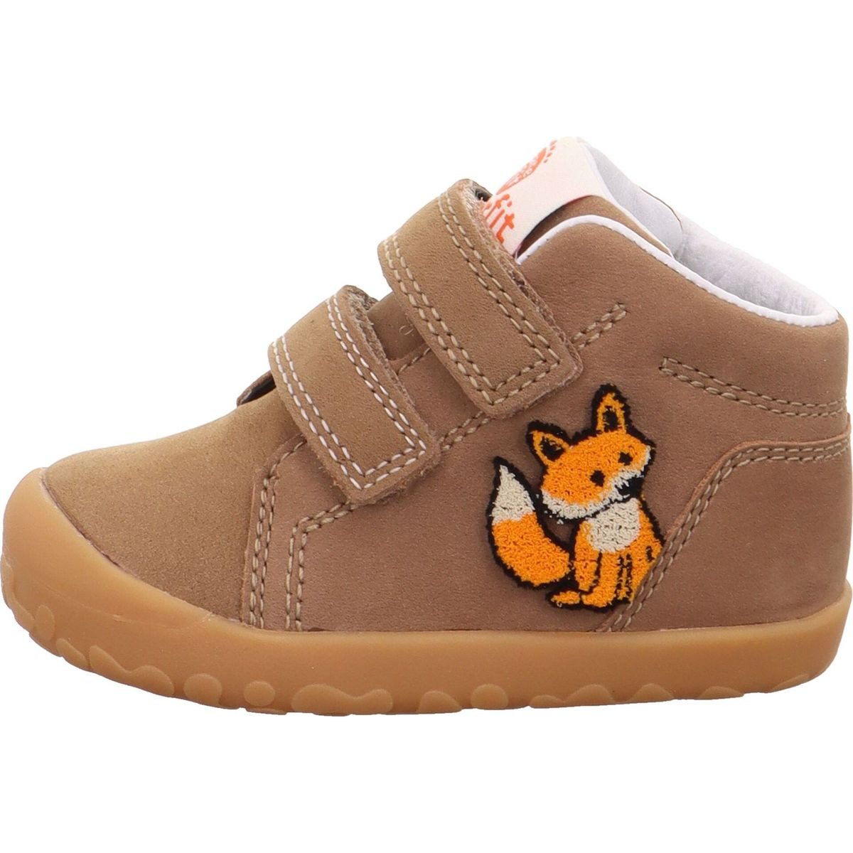 Superfit Flummi Outdoorschuh Bequeme Barfußschuhe aus Veloursleder mit liebevollen Details und