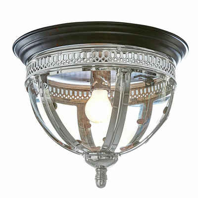 Mirabeau Wandleuchte Wand- & Deckenlampe Toole silber/schwarz