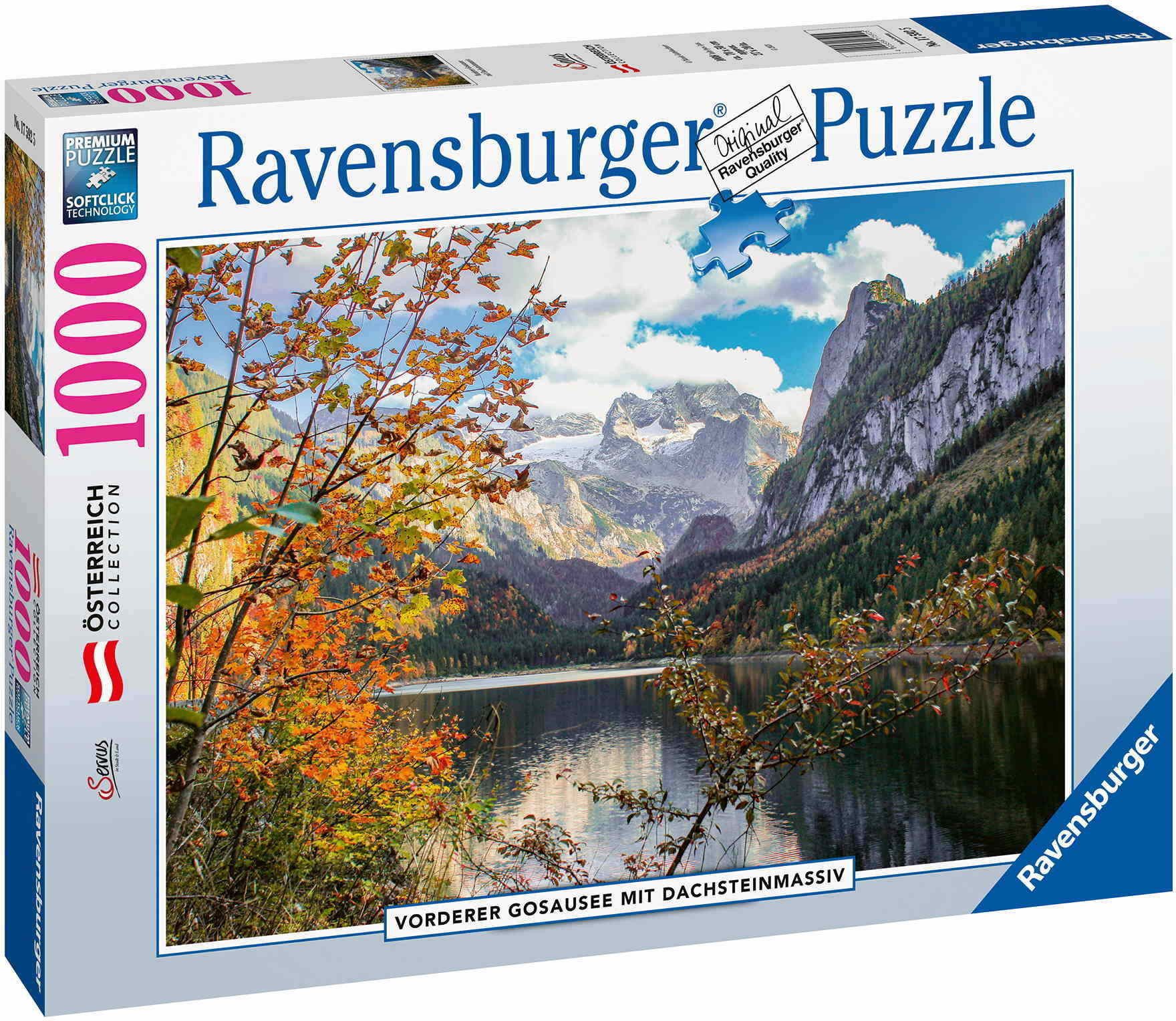 Puzzle 1000 Teile Puzzle Vorderer Gosausee 17592