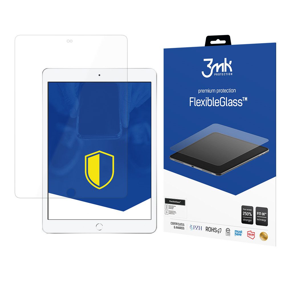 3MK Tablett Panzerglas Displayschutz, Hybridglas, (Spar-Set, 1-tlg), antibakteriell, 250% verstärkt, 7H kratzfest, bruchsicher