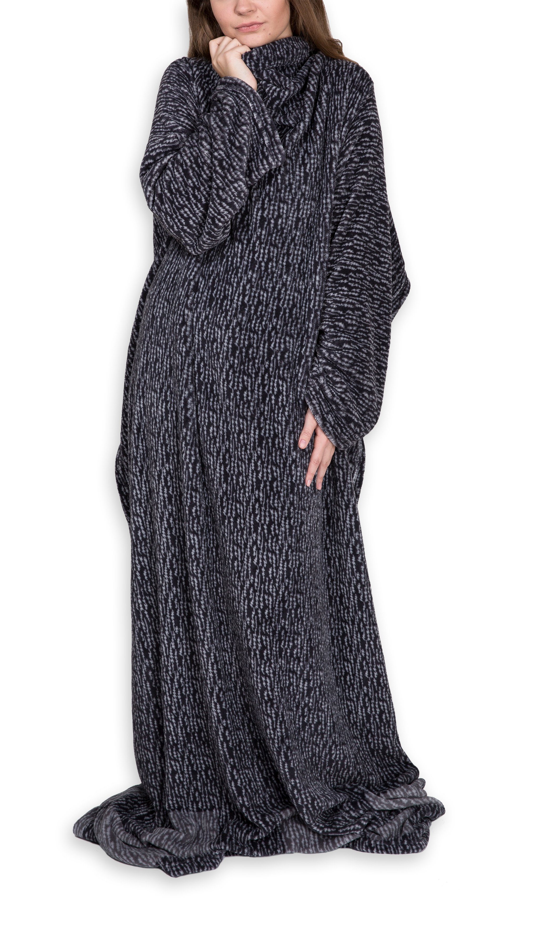 Wohndecke, Mia Cossotta, Kuscheldecke mit Ärmeln aus weichem Coralfleece -T günstig online kaufen