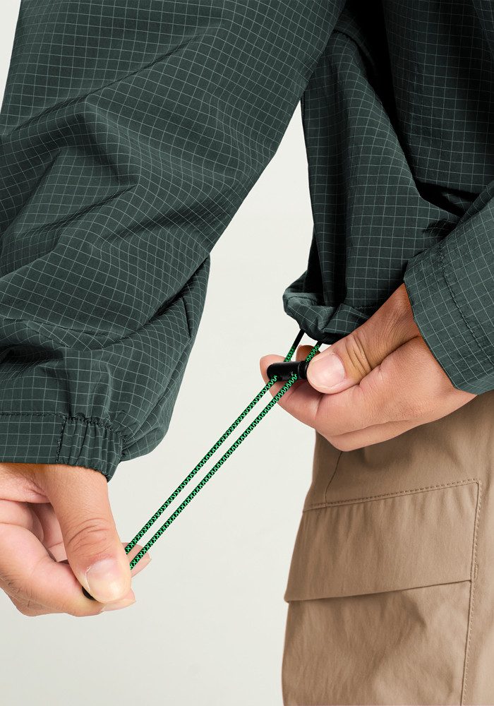 Jack Wolfskin Funktionsjacke FIND THE WILD JKT W winddicht, atmungsaktiv, Übergangsjacke, hoher Stehkragen