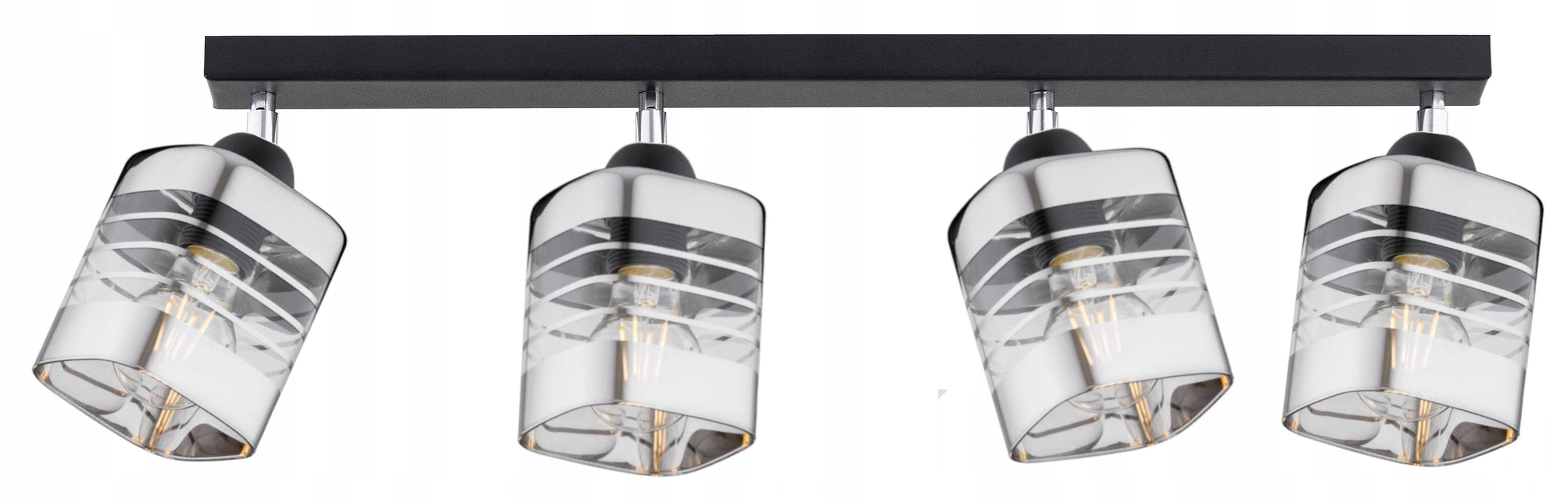 Licht-Erlebnisse Deckenstrahler MILAN, ohne Leuchtmittel, verstellbar E27 länglich Modern