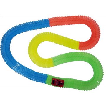 Amewi Autorennbahn Magic Traxx Race Starter Set - Rennbahn - blau/gelb/grün/rot