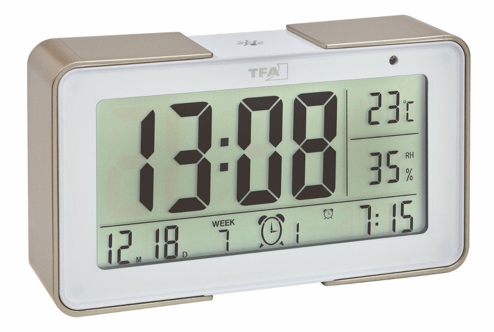 Funkwecker Melody mit verschiedenen Wecktönen TFA 60.2540
