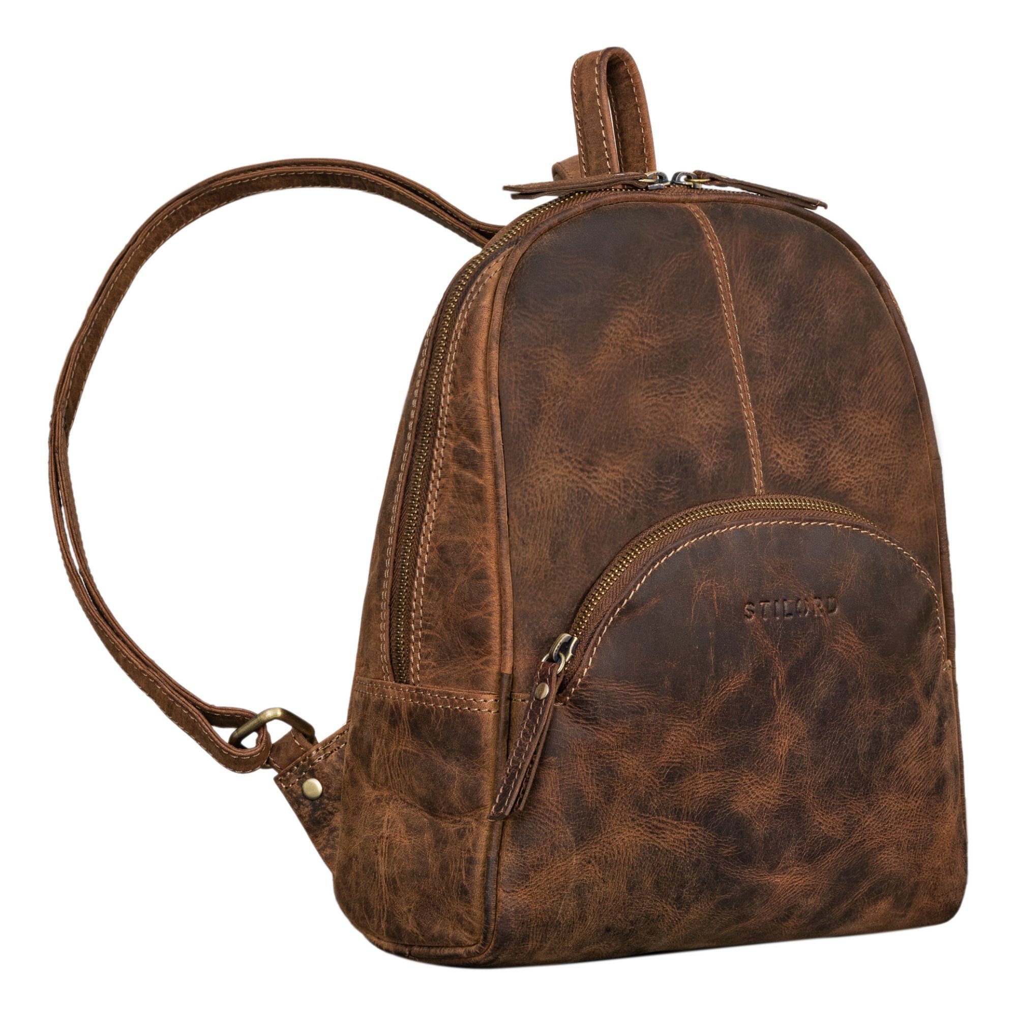 STILORD Cityrucksack "Margot" Daypack Damen Leder günstig online kaufen