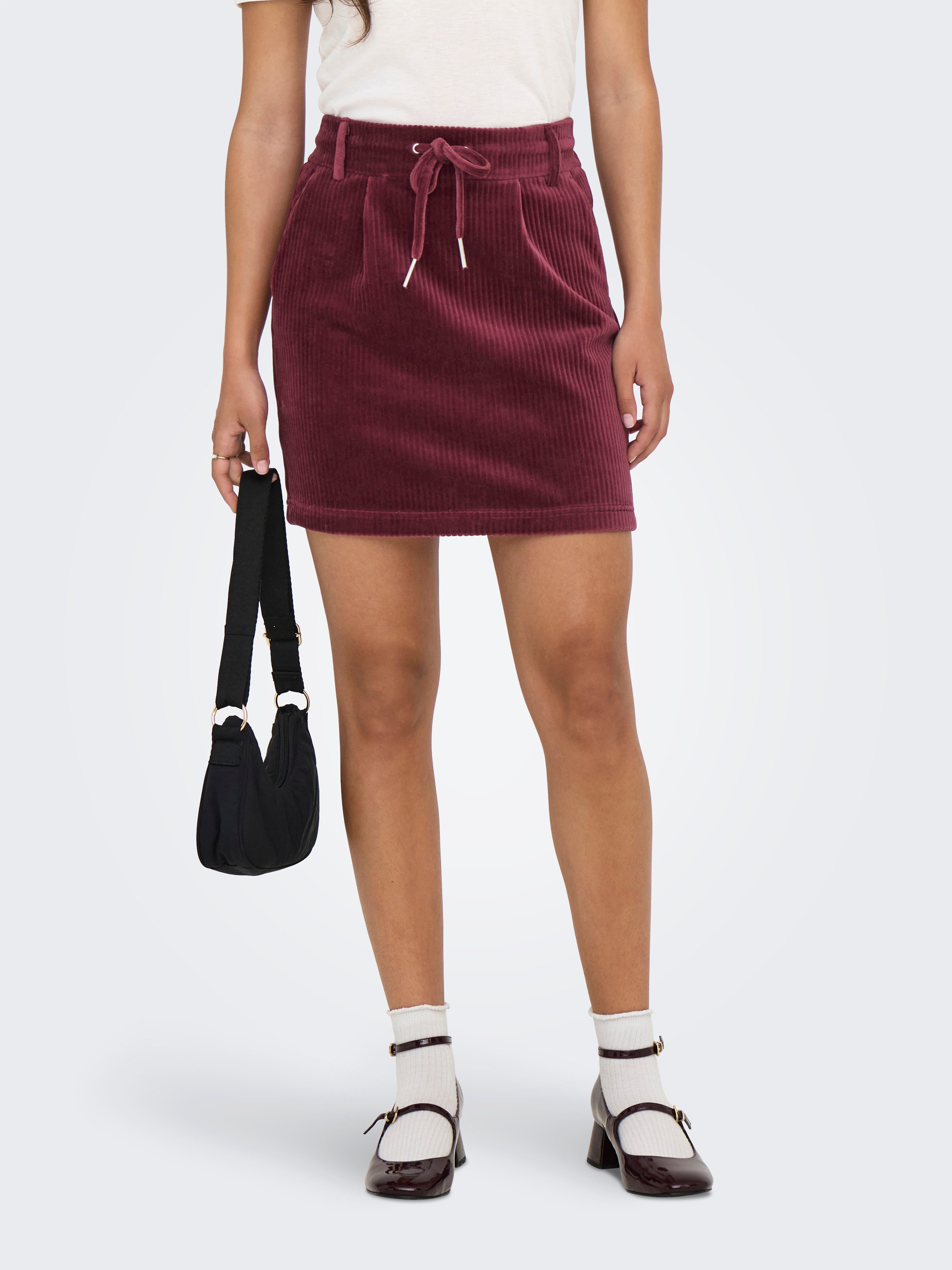 ONLY Cordrock ONLPOPTRASH CORDEROY SKIRT PNT günstig online kaufen