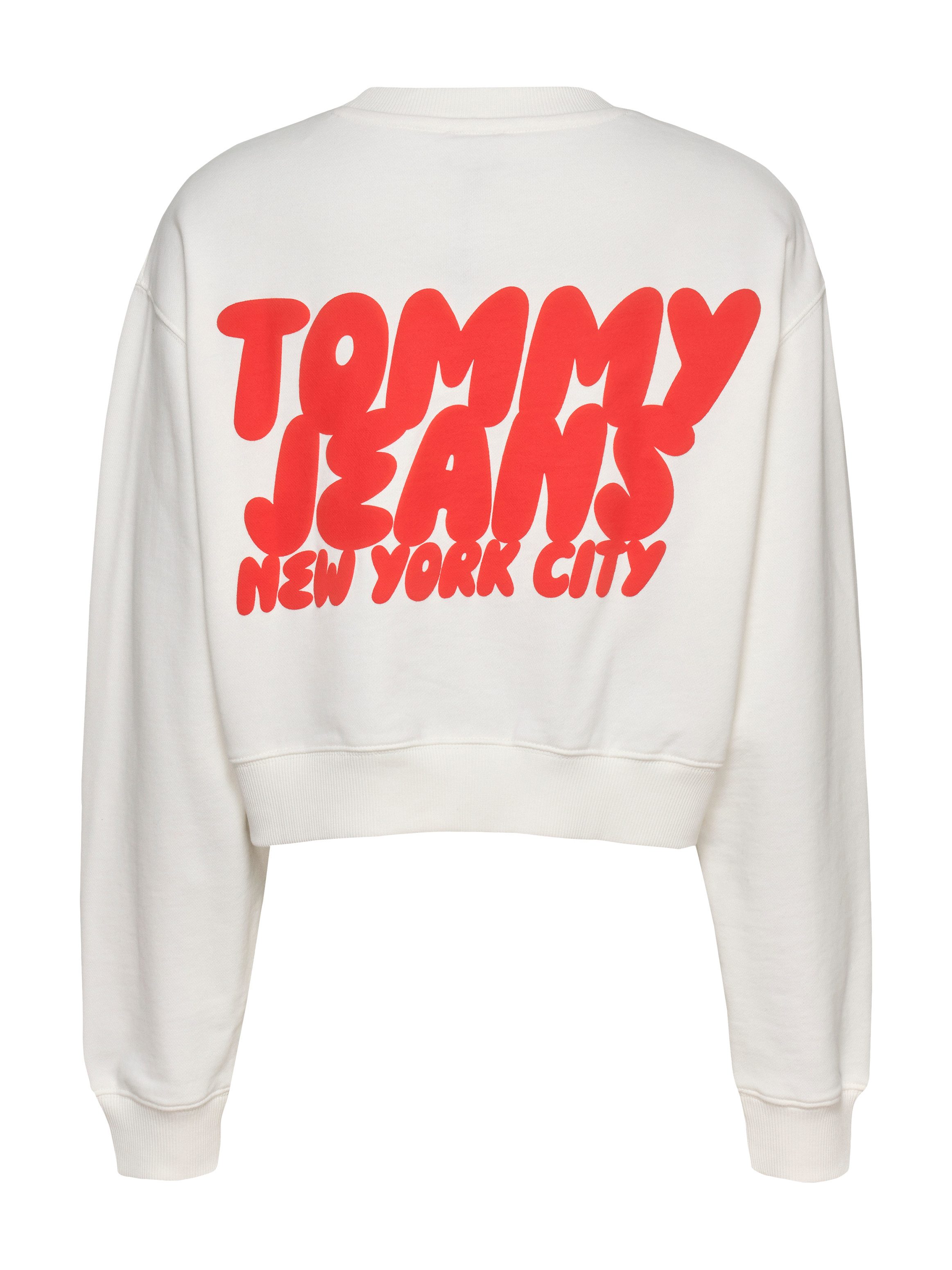 Tommy Jeans Sweatshirt TJW RLX CRP TJ BUBBLE CREW mit großem Logodruck auf dem Rücken – Bild 5 von 5