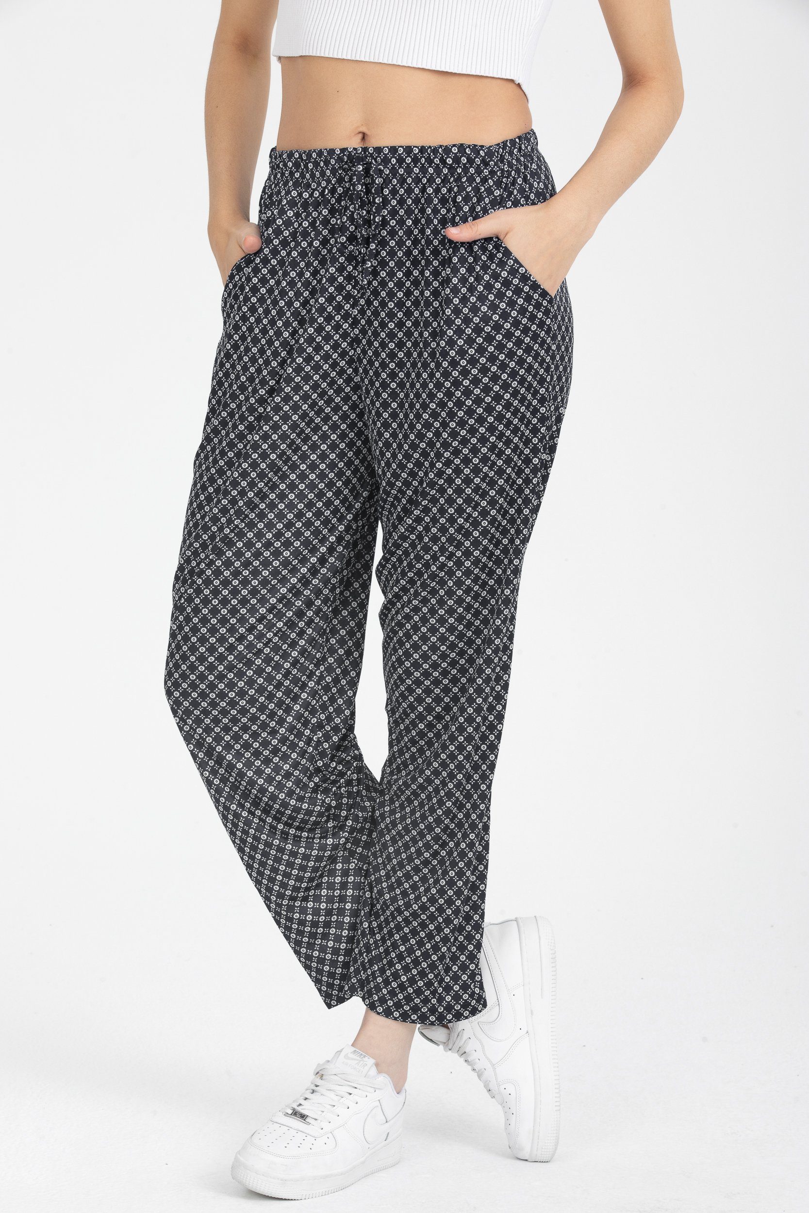 Kendindza Collection Strandhose Damen Sommerhose leicht günstig online kaufen
