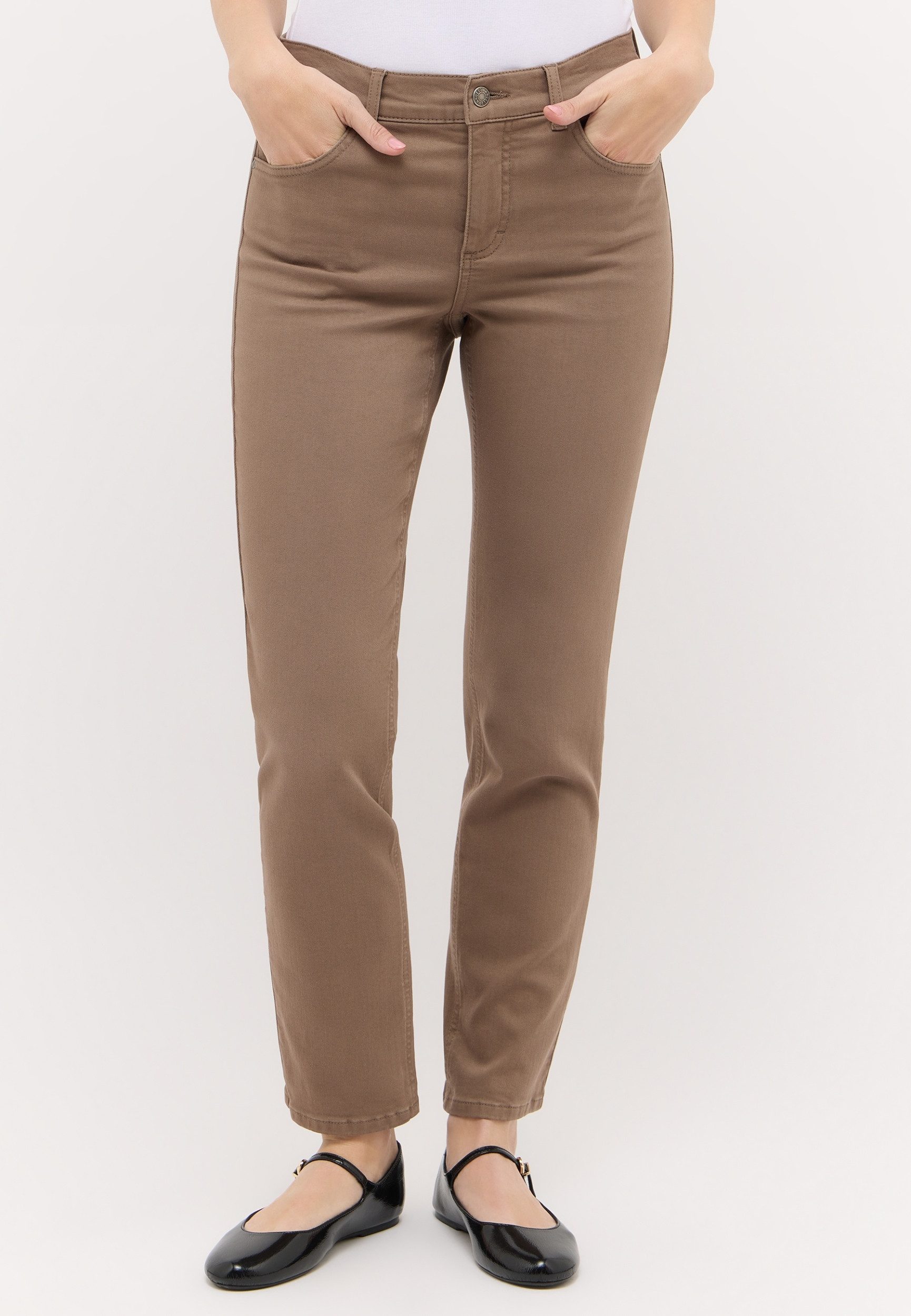 ANGELS Gerade Jeans CICI Damen Straight Fit Jeans ? ANGELS Stretch Denim mit geradem Bein