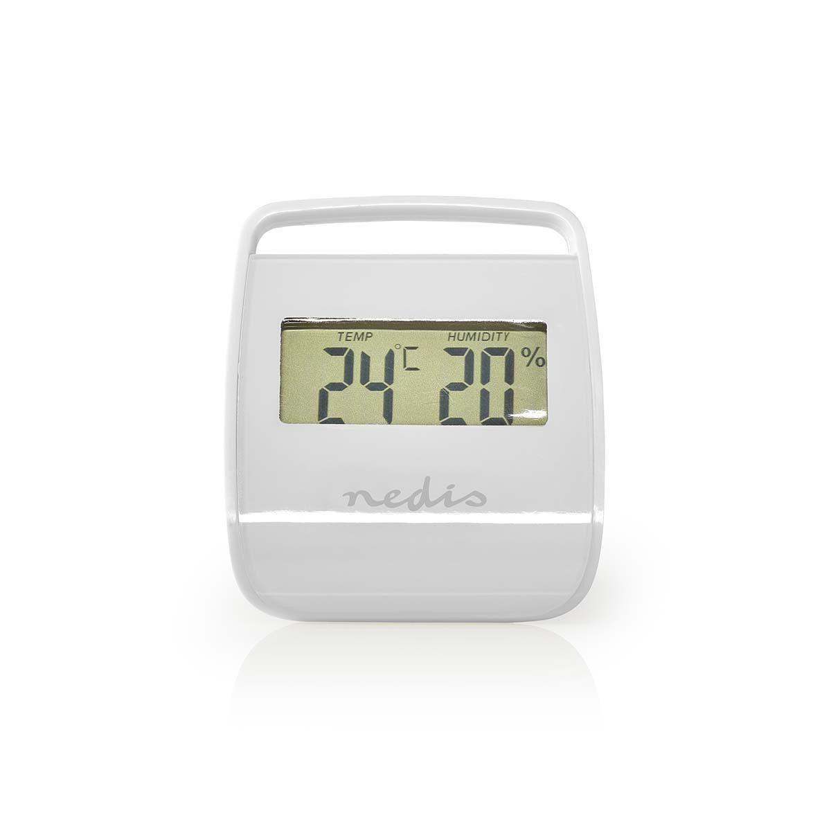 Nedis Raumthermometer WEST100WT, 1-tlg., alltag & einsatz, vielseitig nutzbar, praktische details