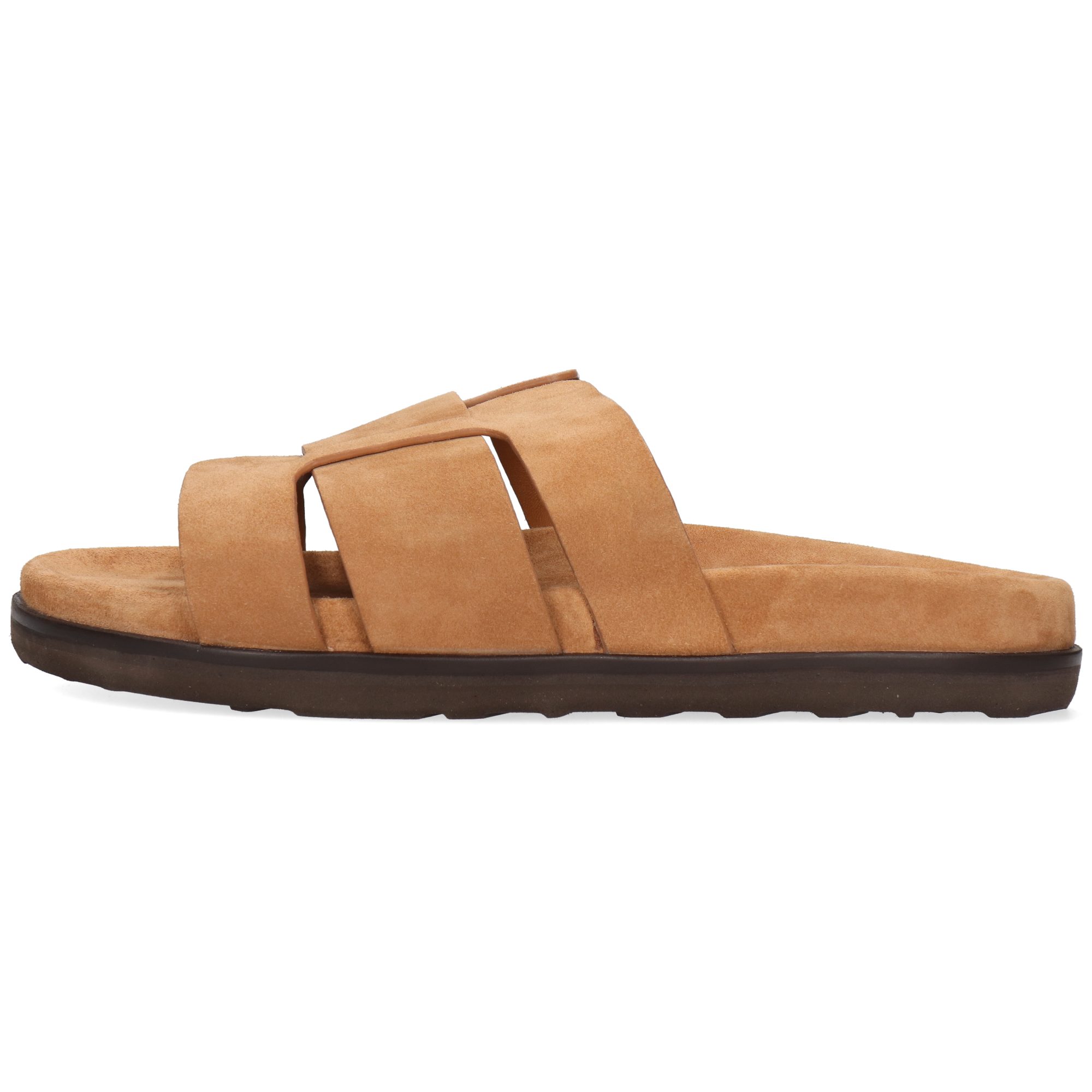 Melvin & Hamilton Robert 43 Leder-Pantoletten für Herren Pantolette Flache Absätze, Echtes Leder