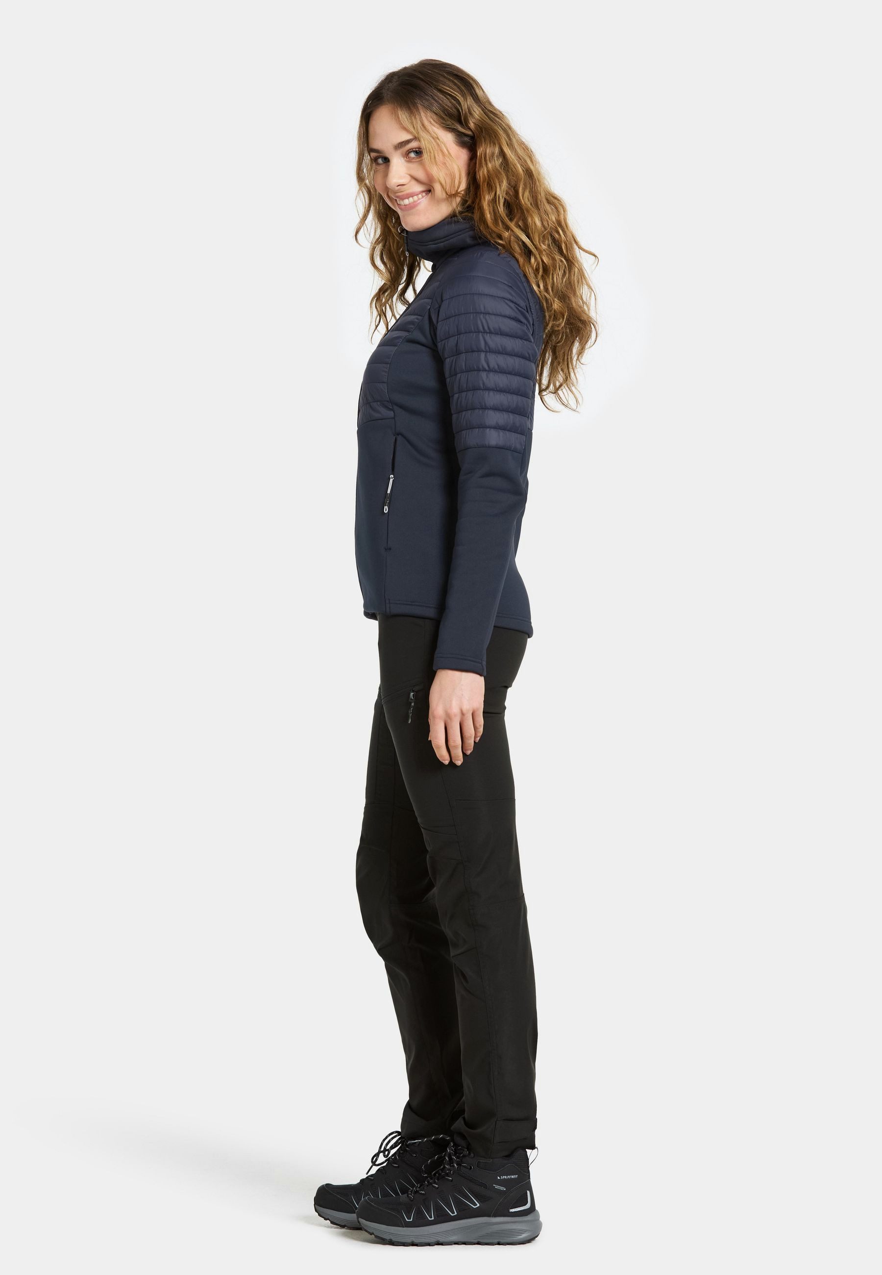 Didriksons Outdoorjacke Damen Sportjacke Kapuze ANNEMA mit Kapuze mit Taschen