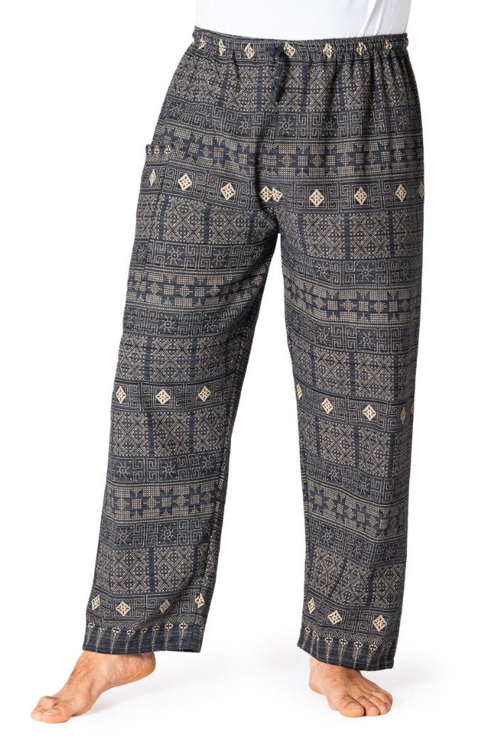PANASIAM Loungehose Freizeithose im geometrischen Ethno-Design günstig online kaufen