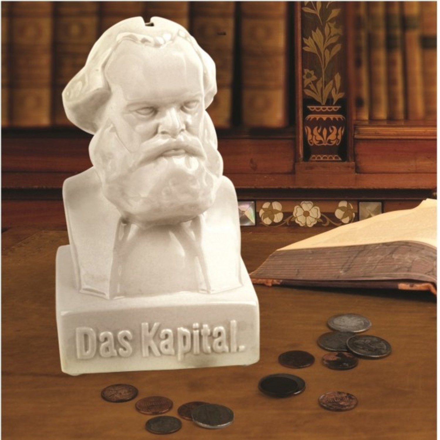Kikkerland Spardose Spardose Das Kapital günstig online kaufen