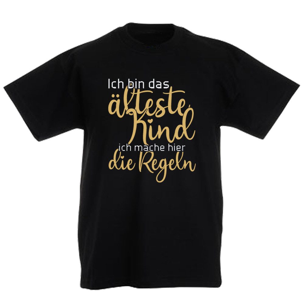 G-graphics T-Shirt Die Regeln der Familie (Familienset, Einzelteile zum selbst zusammenstellen) Kinder- & Erwachsenen-T-Shirt-Set mit Frontprint