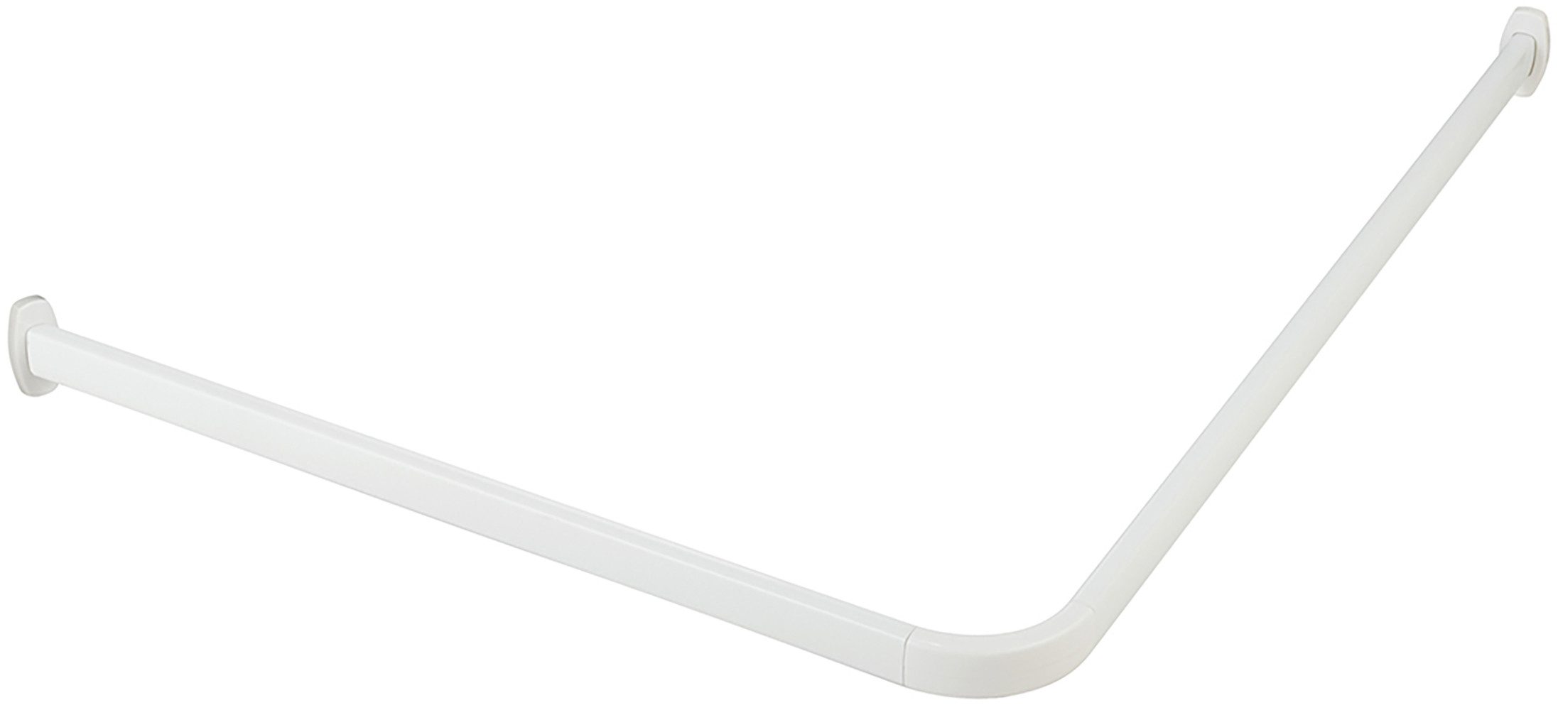 WENKO Winkelstange Modell Era, verschraubt, Aluminium, Kunststoff, Winkelsc günstig online kaufen