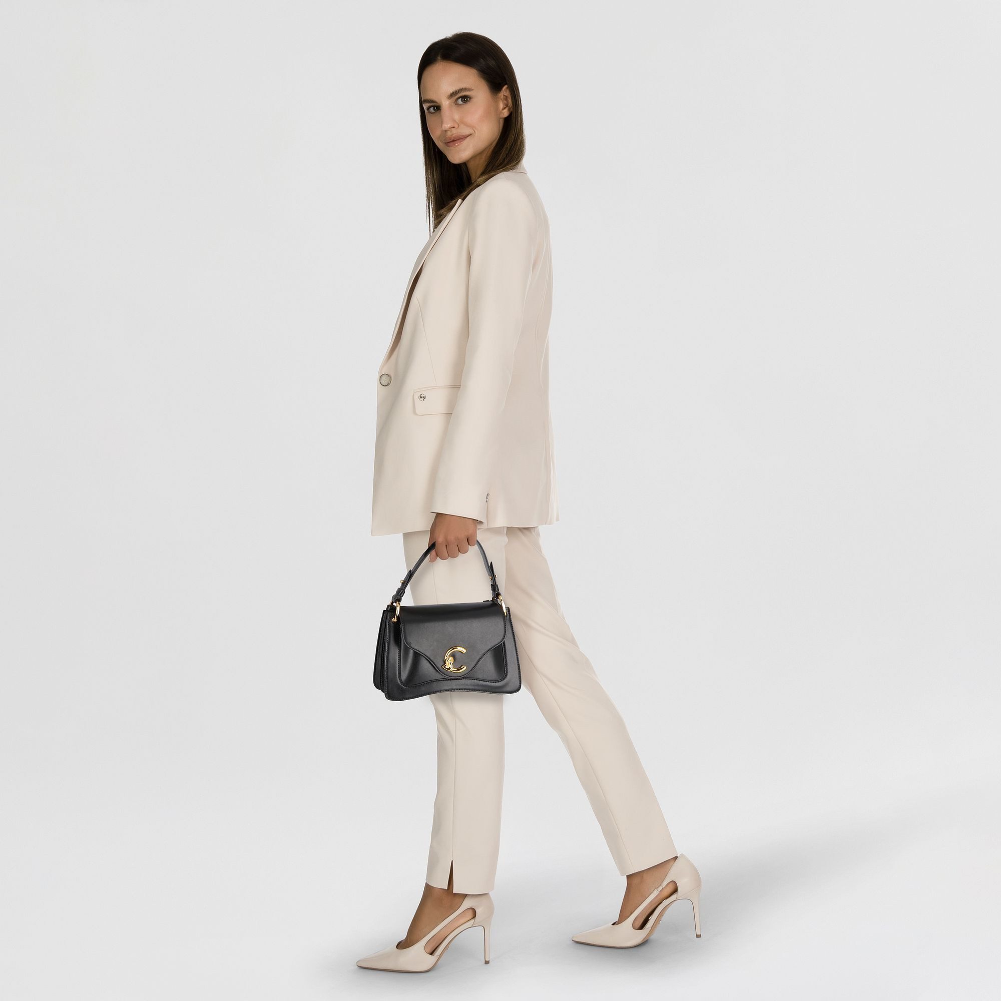 COCCINELLE Schultertasche C-Me, Leder