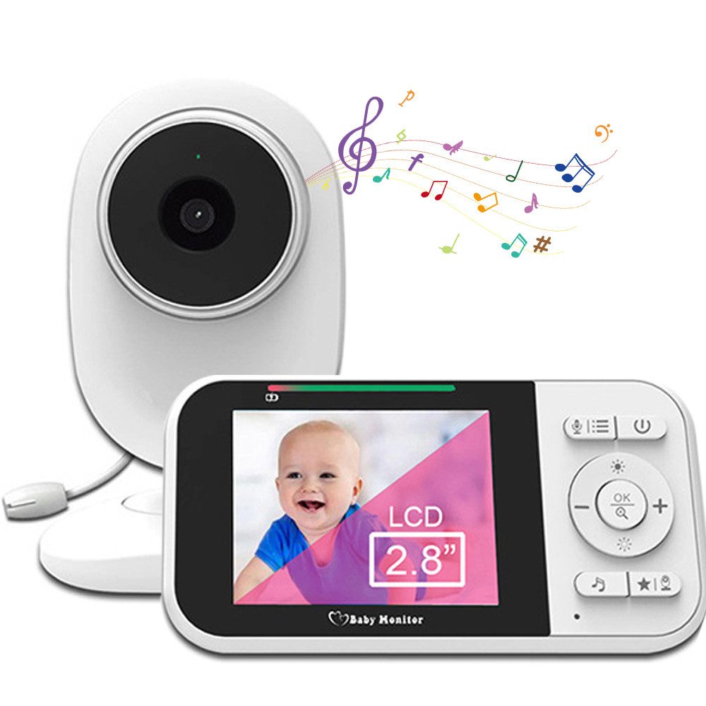 Babyphone 2,8 Zoll Überwachungskamera Video-Babyphone mit Kamera