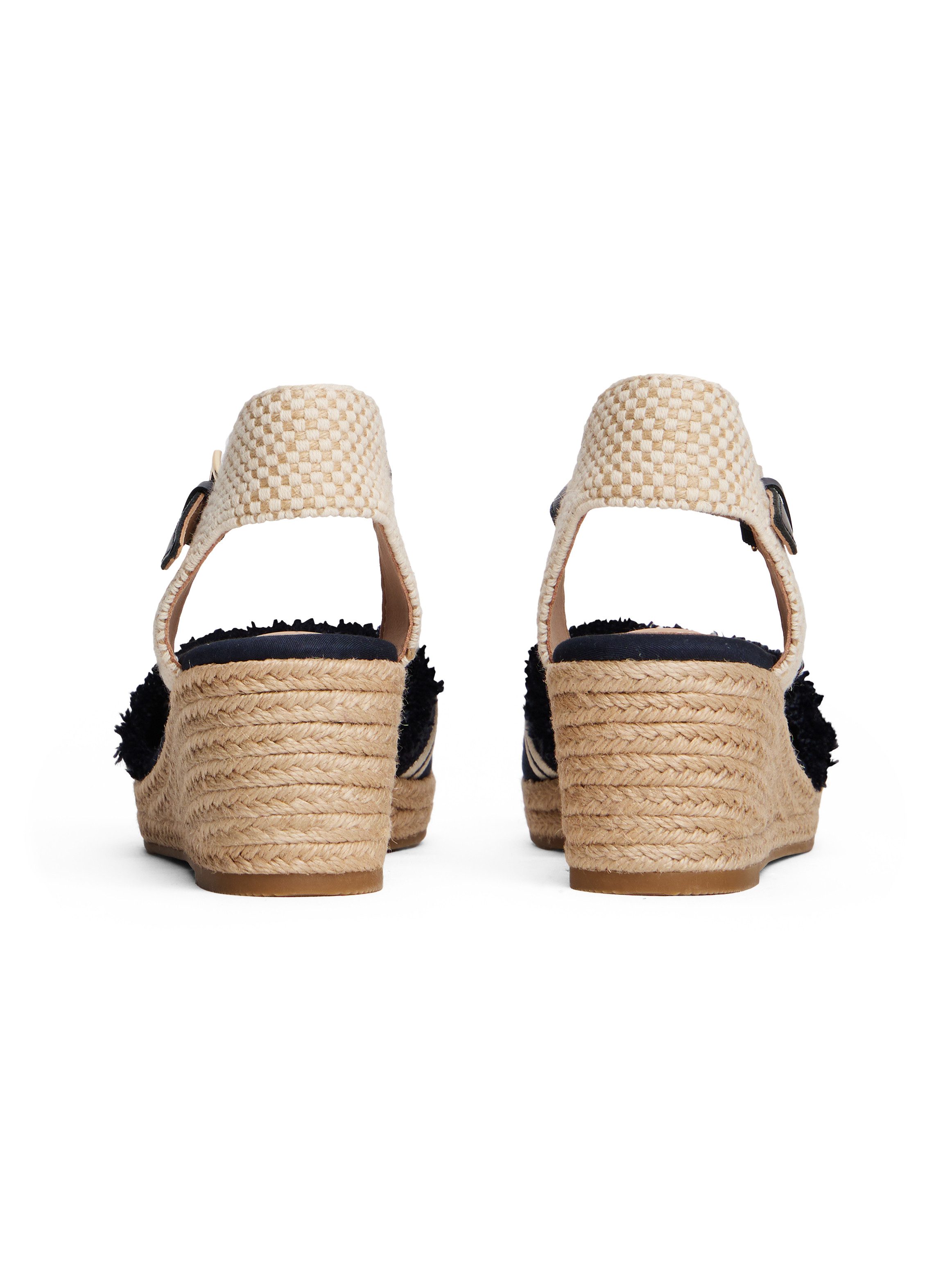 Tommy Hilfiger FRINGE CANVAS MEDIUM WEDGE günstig online kaufen