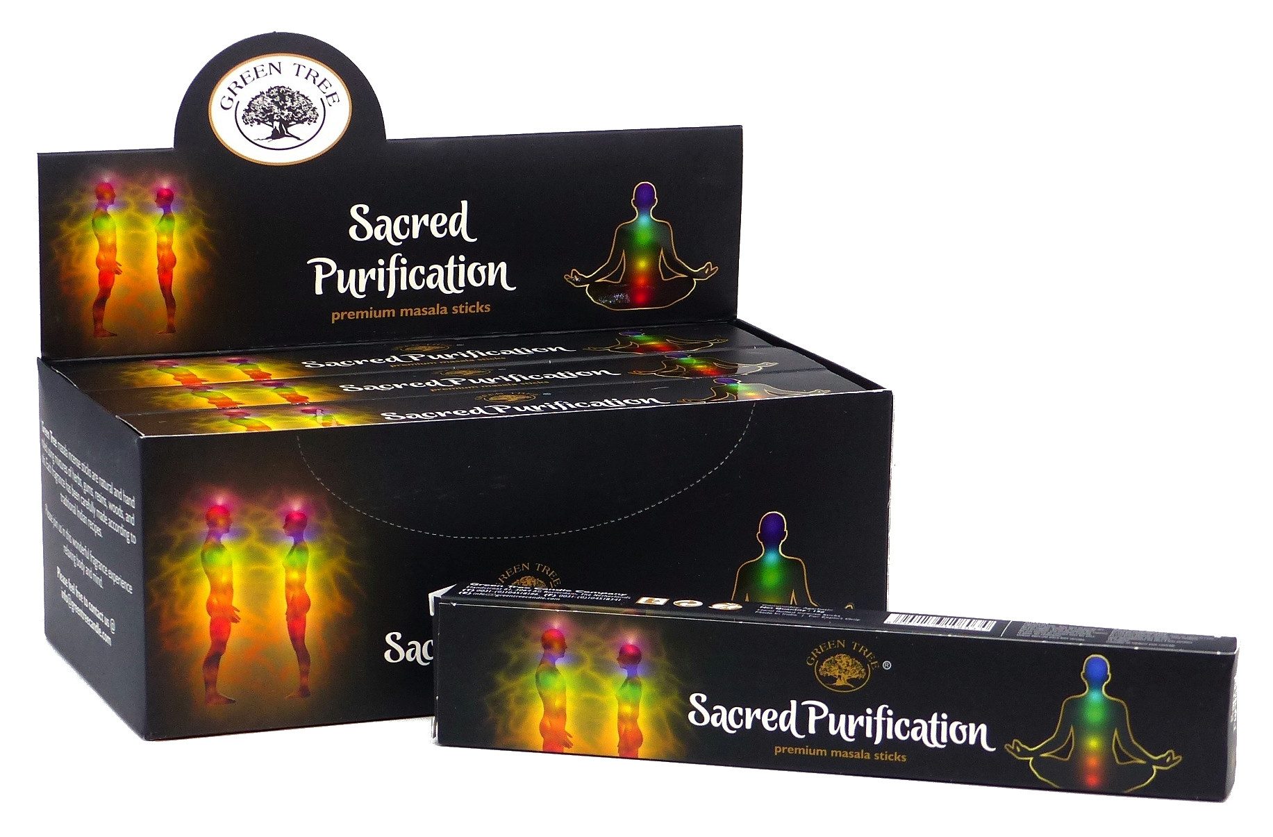 Green Tree Räucherstäbchen Green Tree Incense "Sacred Purification" 15gr.