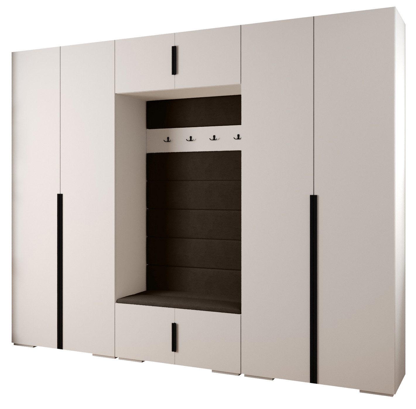 ABIKS MÖBEL Kompaktgarderobe INOVA 1 SATZ günstig online kaufen