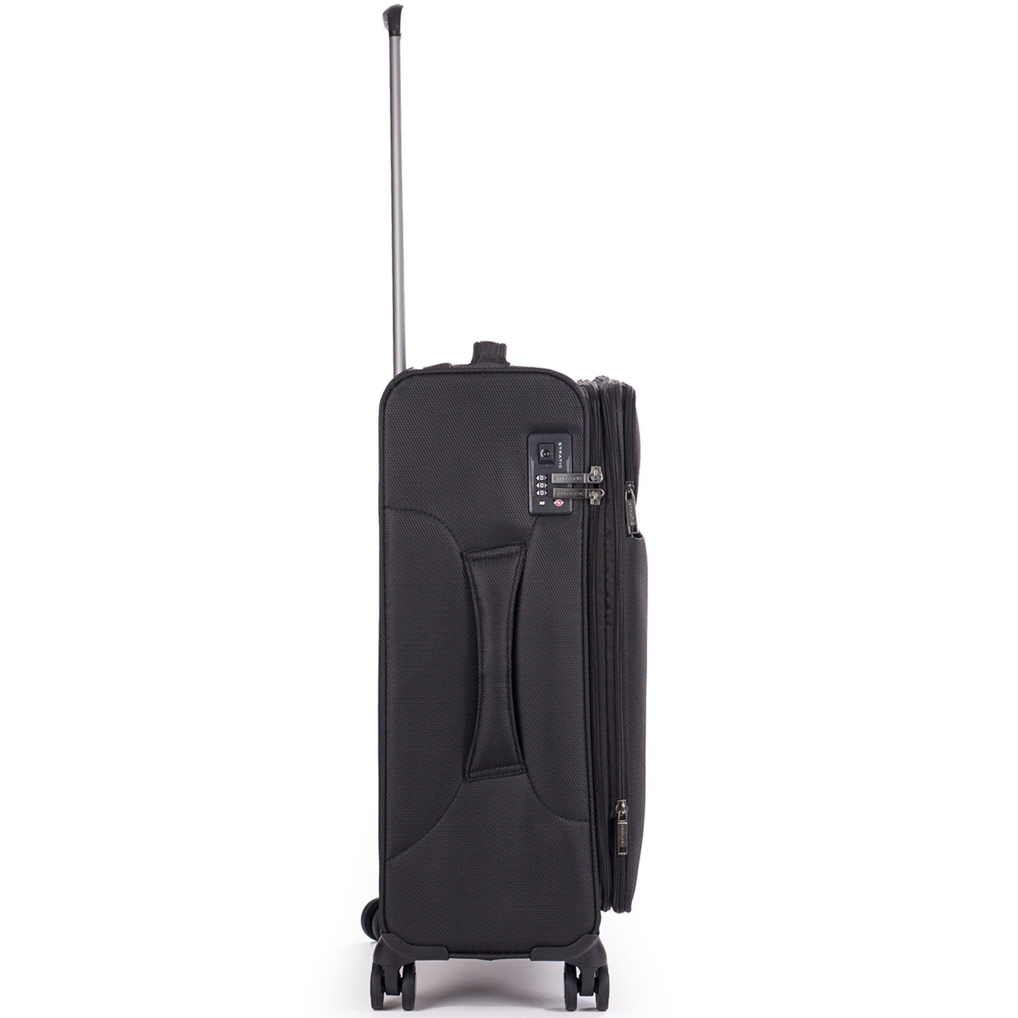 Stratic Weichgepäck-Trolley Stratic Light +, 4 Rollen, Polyester